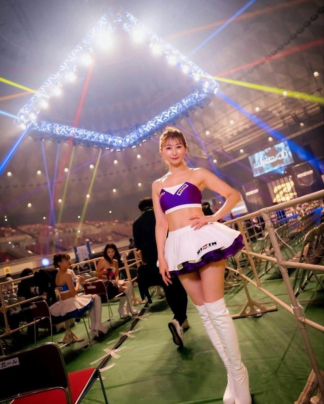 マグニファイエンタテインメント株式会社のインスタグラム：「@marippe_0929  #鞠奈 #RIZIN #RIZINガール」