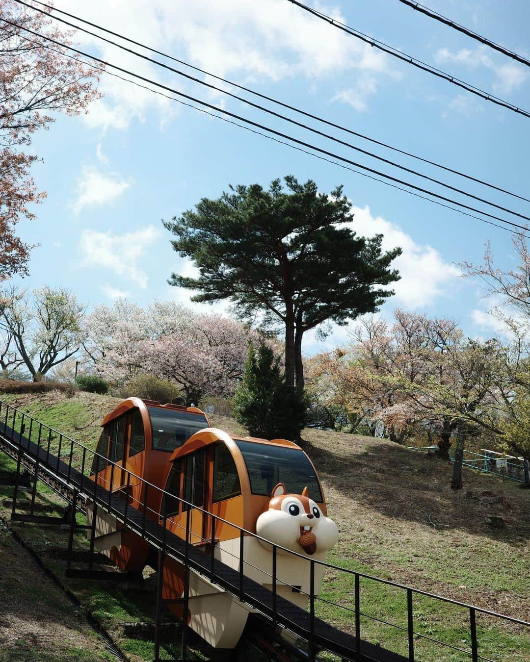 MIYUさんのインスタグラム写真 - (MIYUInstagram)「🎪🎡🎢🎠 #生駒山上遊園地」4月10日 8時17分 - _moon.me_u