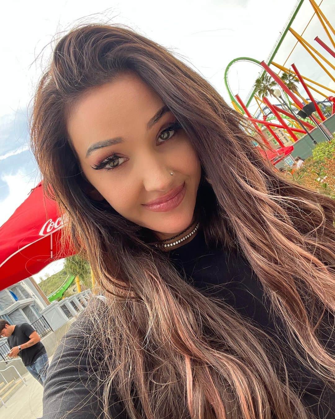 Kristina Bashamのインスタグラム：「Hope everyone had a great Easter. I certainly did! 🙂🙂🙂」