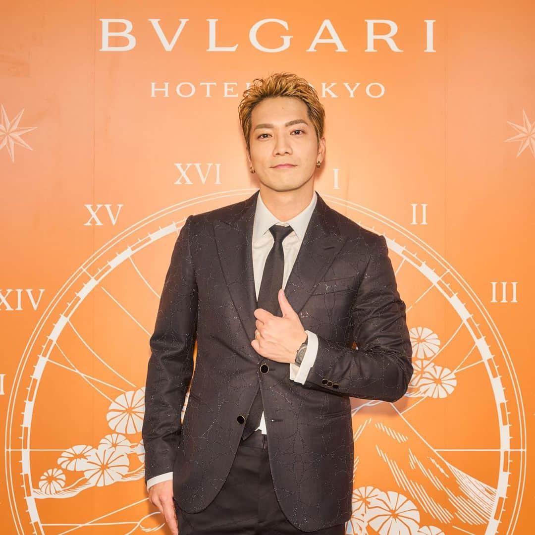 のインスタグラム：「BULGARI HOTEL OPEN‼️ Thanks for having me at the opening ceremony @bulgarihotels TOKYO🗼✨  @bulgari  #Bulgari  #BulgariHotels  #BulgariHotelTokyo」