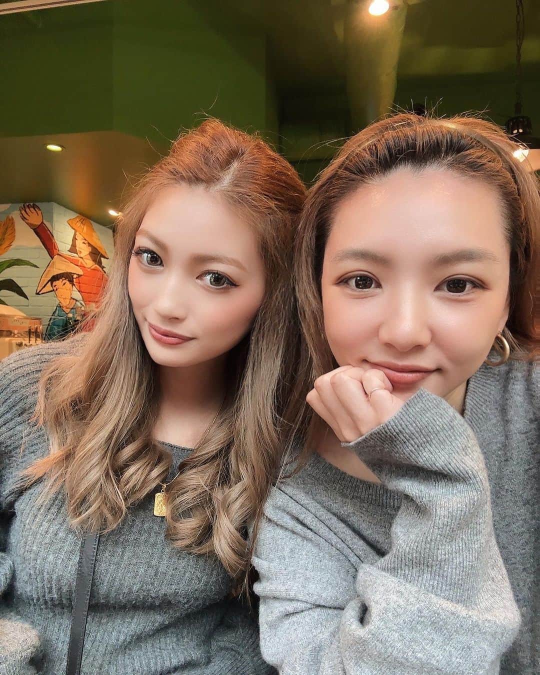 のインスタグラム：「佳代ちゃんとお久しぶりに...🫶 𓌉𓇋 𝑙𝑢𝑛𝑐ℎ𓌉𓇋 ‎  私がまだ中学の時お姉ちゃんみたいな存在で、とってもお世話になりました!! 佳代ちゃんの膝の上で寝るのが好きだった(笑)一緒に涙サプライズ踊ったのとか色んな思い出話して、近況報告もできて良かった🥹またゆっくり☕️♡」