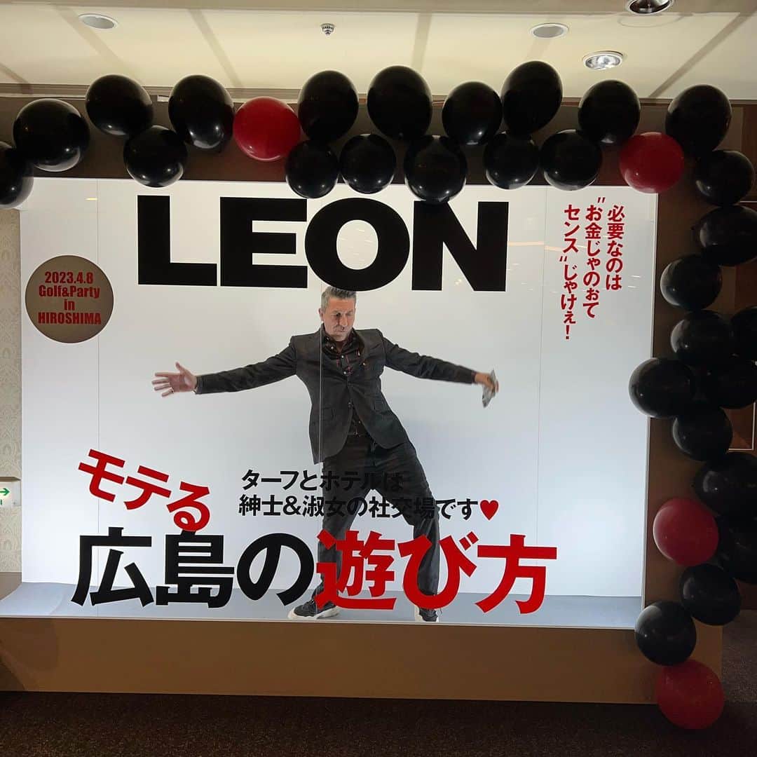 パンツェッタ・ジローラモさんのインスタグラム写真 - (パンツェッタ・ジローラモInstagram)「#hiroshima #leon_magazine #supergolf #party #hotels #ana #forever #fashion #lifestyle #super #sanfrecce #see #you #nextime #」4月10日 12時11分 - girolamo.me