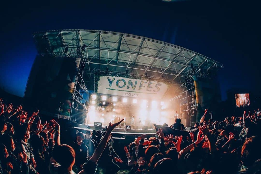 04 Limited Sazabysさんのインスタグラム写真 - (04 Limited SazabysInstagram)「. 2023.4.9 モリコロパーク 『YON FES 2023』DAY2  📸 @junpeihiyoshi」4月10日 23時09分 - 04limitedsazabys_official