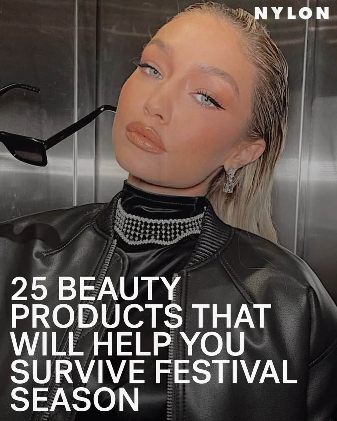 Nylon Magazineさんのインスタグラム写真 - (Nylon MagazineInstagram)「Festival season is back, baby. With #Coachella kicking off this weekend, we've rounded up the 25 best #BeautyEssentials that will keep you looking fresh from sun up to sundown. Link in bio. [RG: gigihadid]」4月10日 23時14分 - nylonmag