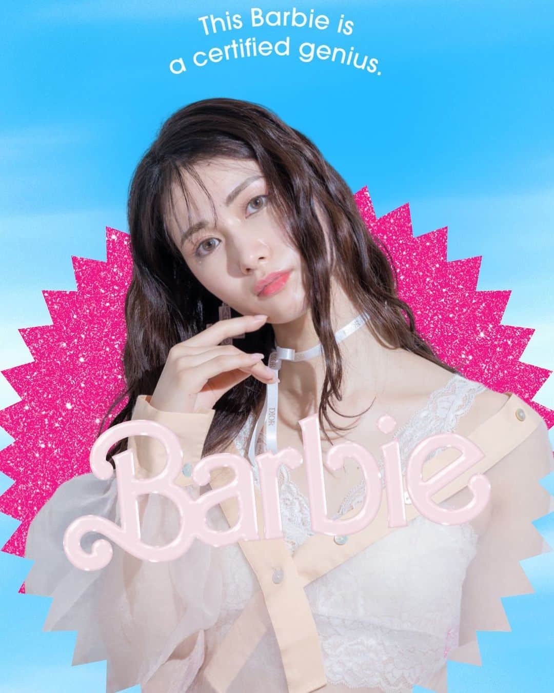 葉月蓮さんのインスタグラム写真 - (葉月蓮Instagram)「💘💘💘 #BarbieTheMovie  #barbiepink」4月10日 16時38分 - hazuki_ren_