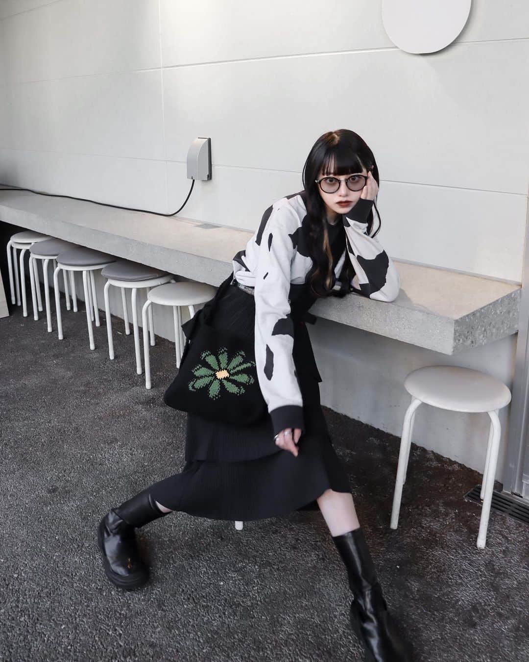 櫻子さんのインスタグラム写真 - (櫻子Instagram)「本日のコーデ！」4月10日 18時19分 - rako_bear_