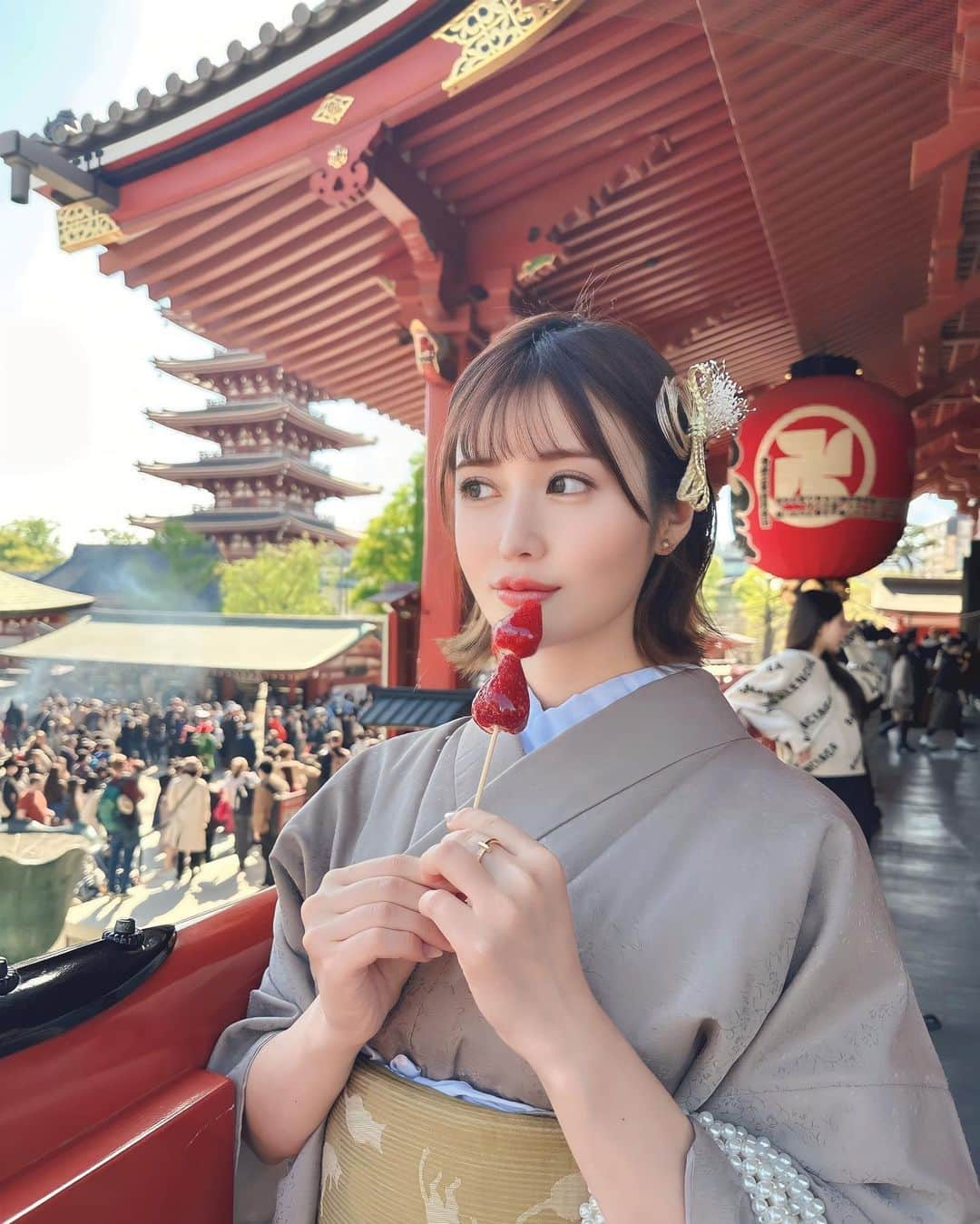 藤森里穂さんのインスタグラム写真 - (藤森里穂Instagram)「🍓🍓」4月10日 18時31分 - fujimoriho123