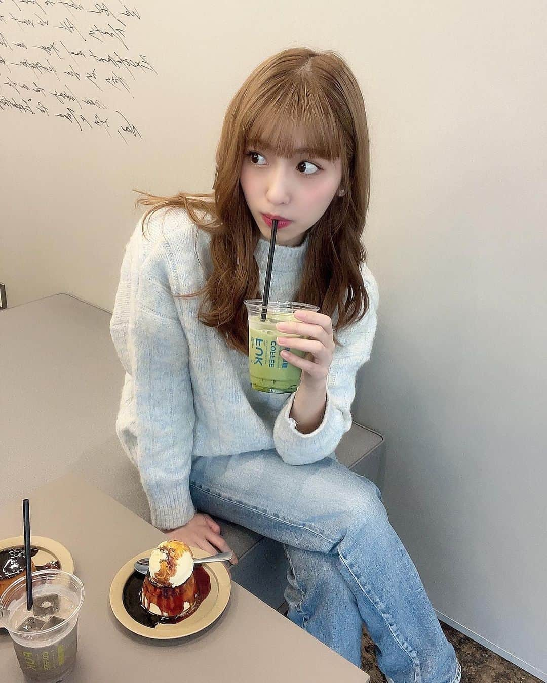 山下エミリーさんのインスタグラム写真 - (山下エミリーInstagram)「撮影終わりに☕️  #fukcoffee #cafe」4月10日 18時57分 - emiri_hkt48