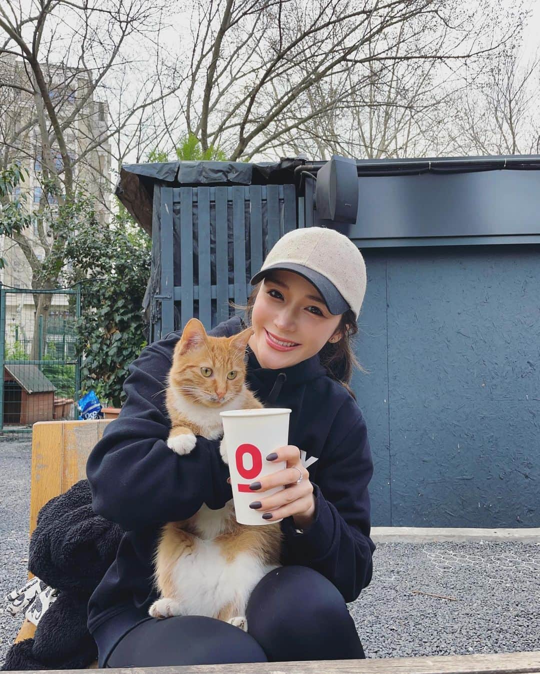 fukishaljのインスタグラム：「Istanbul 🐈🐕  動物に優しい国 トルコ🇹🇷に先日行ったお話😊🙏🏻  この写真は猫カフェではありません。 野良猫ちゃんとの写真🐈  野良犬猫ちゃんも沢山いるんだけれど トルコの自治体は お家やご飯お水の提供だけなく ワクチン接種や積極的に避妊去勢手術もしていてワンちゃんのお耳にはナンバーのついた名札がついてるの。 街中で可愛いお家🏠やレストランや街中の人がご飯などをあげておいてあげていたよ！  カフェに入ると 野良猫ちゃんがくつろいでいて人間のようにカフェに入ってくるんだ🤭  動物の権利法 (Animal Rights Law)という法律がトルコにはあって 動物はモノや商品という扱いではなく生きものとして社会に認められることを目指す法律があるんだって。  この時期に地震もあったのに大丈夫？と思う方も多いと思います。 私が訪れたイスタンブールは地震の場所とは違う場所なんだけれど、いつか動物に優しい国トルコに行ってみたい!と思っていた時にニュースを知った時はとてもショックで衝撃的でした。 沢山の人そして動物も犠牲になっていて 行くのもやめようかな… と思った時トルコの方が こんな時だからこそ トルコの良さを伝えてほしいと 是非トルコの良さを知ってほしい!と仰ってくれました。  動物のご飯を沢山持って 私のすこしだけどお金を持って😉笑 トルコで経済を少しでも回そうと 訪れたトルコ🇹🇷 本当に素晴らしかった。  動物に対する価値観とか 日本だったらカフェのソファに野良猫ちゃんが寛いでるなんてないけど トルコは生き物として大切にしていて 街の人も私達にもとっても優しくて トルコに来てくれてありがとう！って 毎日心が温かくなりました😢❤️  スーパーや薬局に入るとワンちゃんが寝ていたり😉  日本もいつかこうなればいいなって 沢山見習うところがあり、 トルコも動物に対する法律が増えたりしてるのは市民の声により変わっていたみたい。 ひとりひとりの行動が大きな力に変わる。 私が今回感じた事 言葉足らずでうまく伝えれているか不安だけれどSNSに残していきたいな。  今回出逢った素敵なおともだちたち🐈🐕 毎日のように会いに行って 何回拭いてもまたヒゲがつく茶トラちゃん。 黒いワンちゃんは 朝方お散歩していたら 道端で出逢ってそのまま一緒にカフェまで歩いて中でくつろいだり…💘 日本食レストランの前で出逢った最後の猫ちゃんは素敵なお家まで案内してくれたよ🤭  またあいにいきたいな💘」