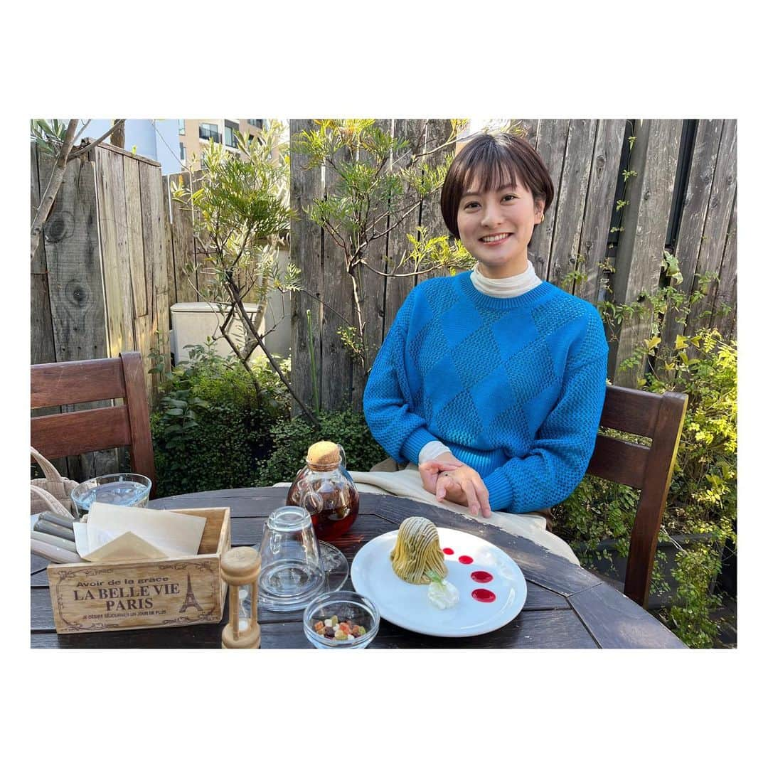 徳島えりかさんのインスタグラム写真 - (徳島えりかInstagram)「* ☕️💙 ⁡ 2枚目はいつもの📸 ⁡ #花粉が少しはおさまったかと期待して #オープンカフェに挑戦したものの #撃沈しました #梅雨まで待つしかないのかな」4月10日 19時29分 - tokushima_erika