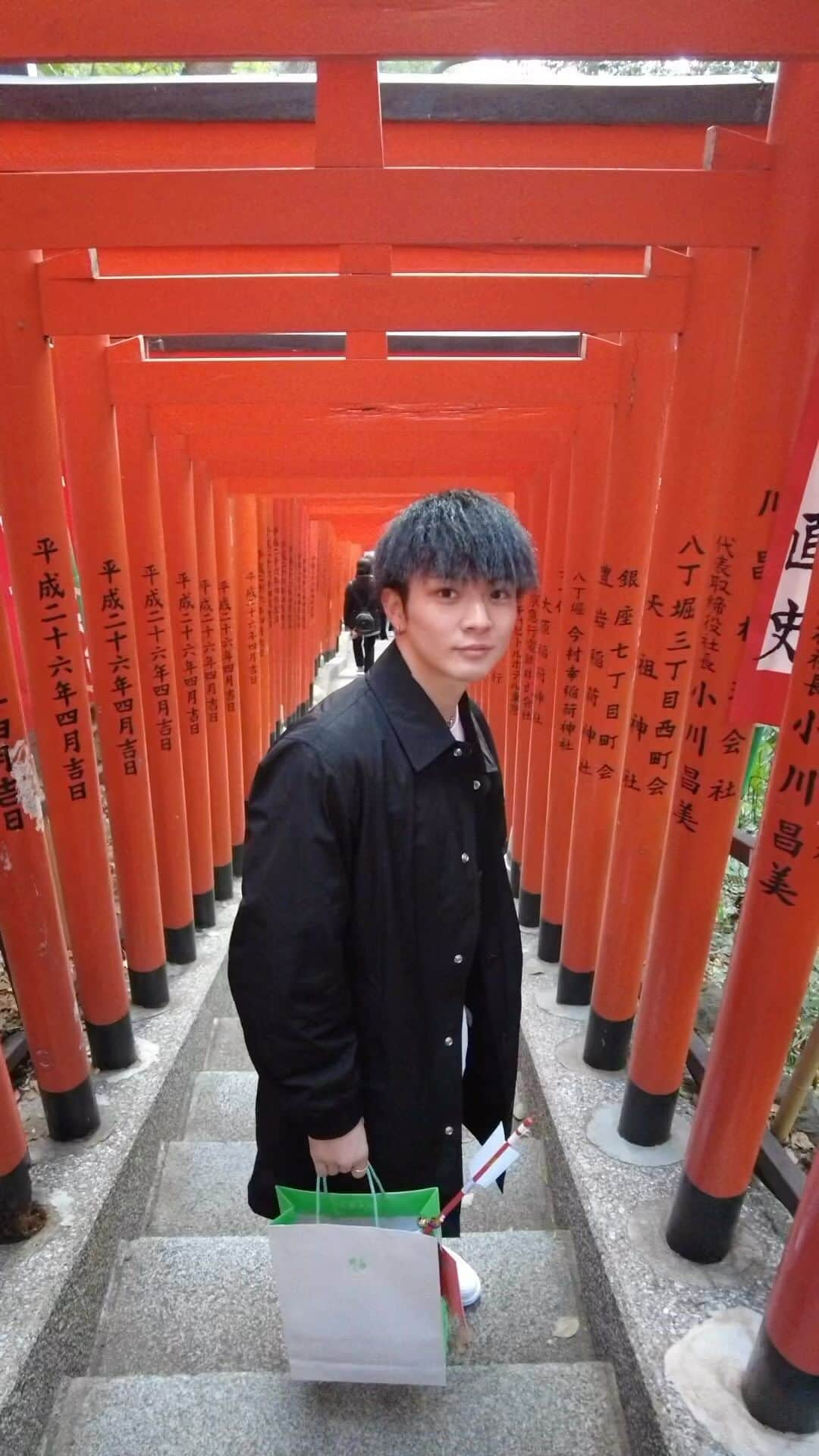 玖村将史のインスタグラム：「🙏🏻⛩️  #日枝神社」