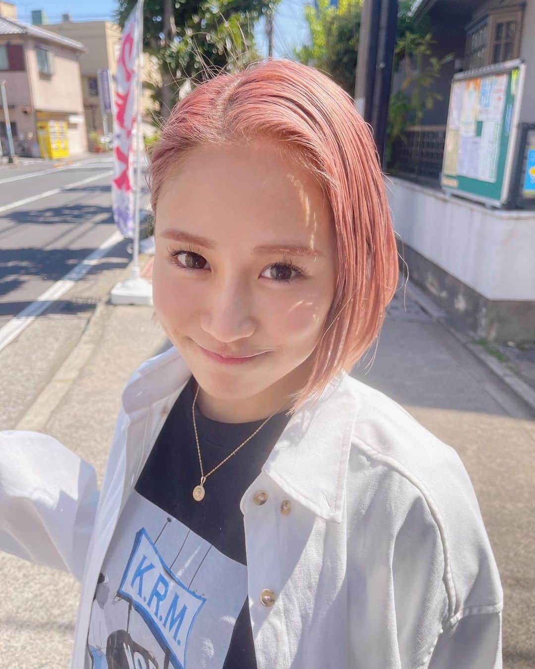 田辺莉咲子のインスタグラム：「来週から少しの間、 ちょっと勇気のいるお仕事をする為に 離れた場所にいくので 1日好きなことをする日を作りました🌸 がんばるぞ〜‼︎ 詳細はその時が来たらご報告しますっ」