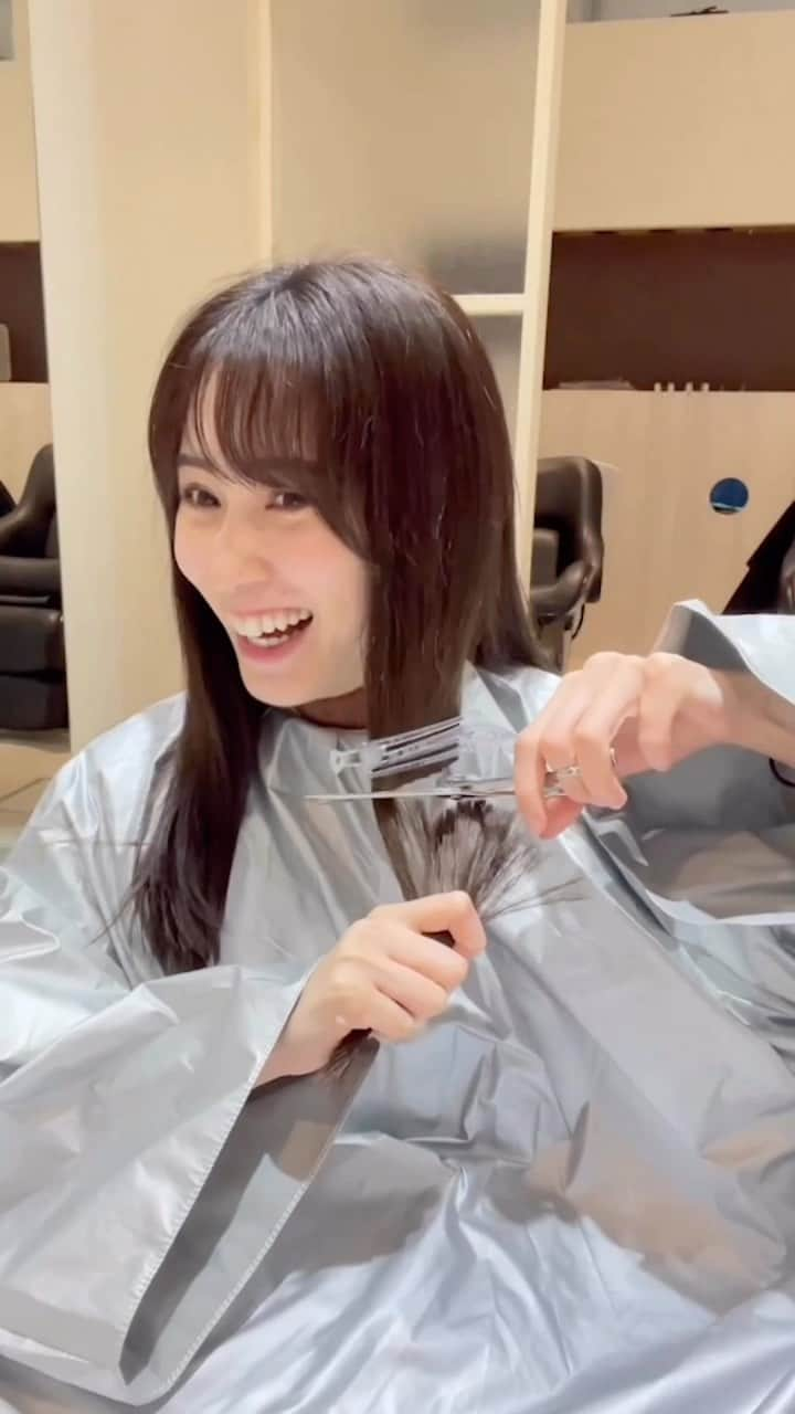 梶谷唯のインスタグラム：「10年ぶりのショート✂︎✂︎✂︎」