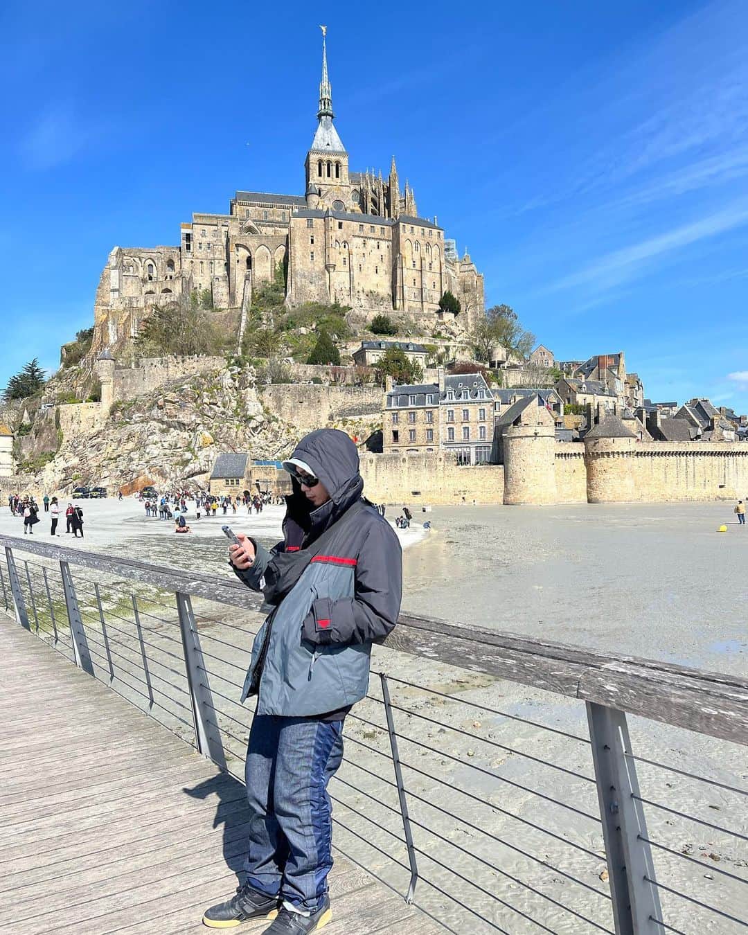 DJ TSUBASA a.k.a JAM from YENTOWN DJのインスタグラム：「Mont Saint-Michel🇫🇷」