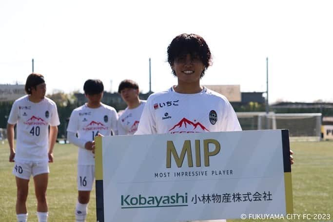 濱口草太さんのインスタグラム写真 - (濱口草太Instagram)「MIP👑  #福山シティfc #39」4月10日 20時14分 - sh_522sh