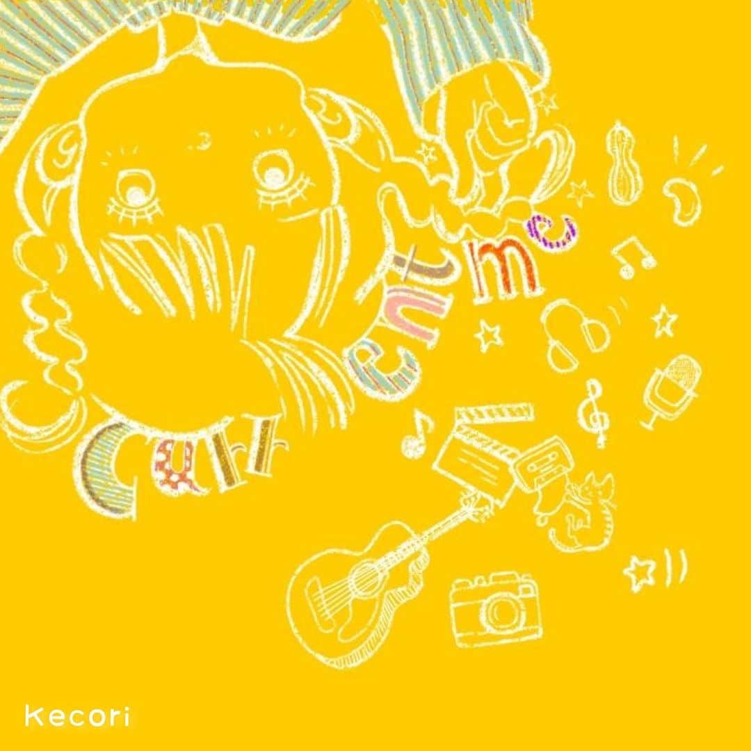 Kecoriさんのインスタグラム写真 - (KecoriInstagram)「【配信盤】📢こちら4月26日(水)に配信リリースするミニアルバムのジャケ画が出来ました✨🎊  か、か、かわいい😟💛🧡  【配信盤】EP 『current me』 1.Baby nuts 2.ナギサ 3.ねこのうた 4.シンプル -bonus track-  今回、配信盤は新曲3曲の予定だったんですが、急遽CD盤限定だったボーナストラックも入りました✨なので3曲→4曲になったよ🥺🫶🏻🎊ということはCD盤は、、、🌸😍  今回の曲、どれもシングルで出したいくらい 全部全部大好き！！ 初めて可愛いジャンルの曲も作ってみたり📝☺️  気に入ってもらえるといいな〜！！ CD盤の詳細はまた後ほど！！✨✨✨ （💿予約販売は4月15日〜）※数量限定  ゆきさん素敵なジャケ画をありがとう🫶🏻🥺 illustration by 🎨 @migikiki_hidarikiki   #Kecori#けこり#EP#新曲達#お楽しみに」4月10日 20時32分 - kecori.23