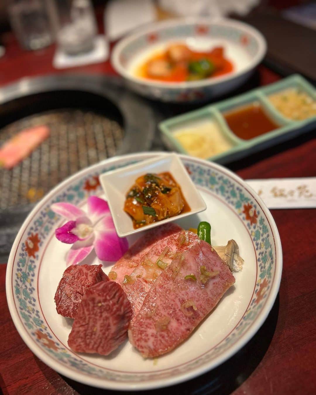 太田理恵のインスタグラム：「🍖💓」