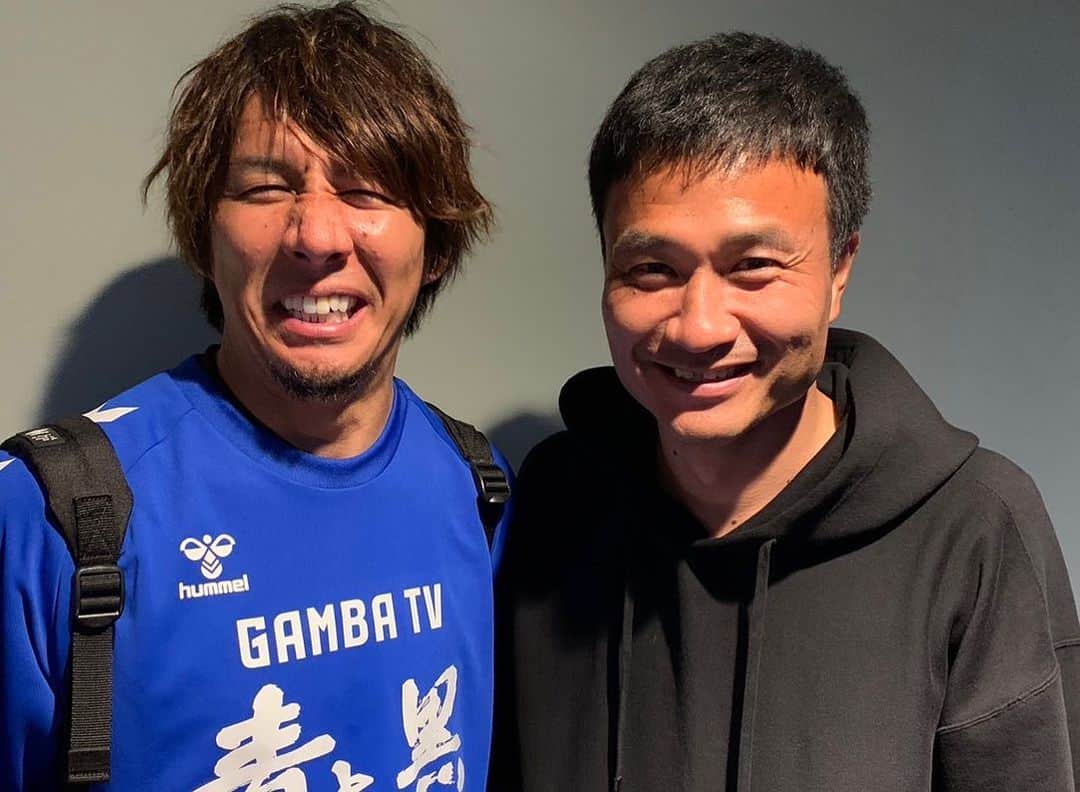 横谷繁さんのインスタグラム写真 - (横谷繁Instagram)「2009年からガンバTV スタートから長きに渡り番組MCを務めていただいた たむけんさんの卒業試合に参加させていただきました！ 優しさ溢れるたむけんさん大好きです！ アメリカに行っても頑張ってください！  #ガンバTV #たむらけんじ #たむけんさん #おぐさん #こんちゃん」4月10日 20時48分 - yokotani_shigeru