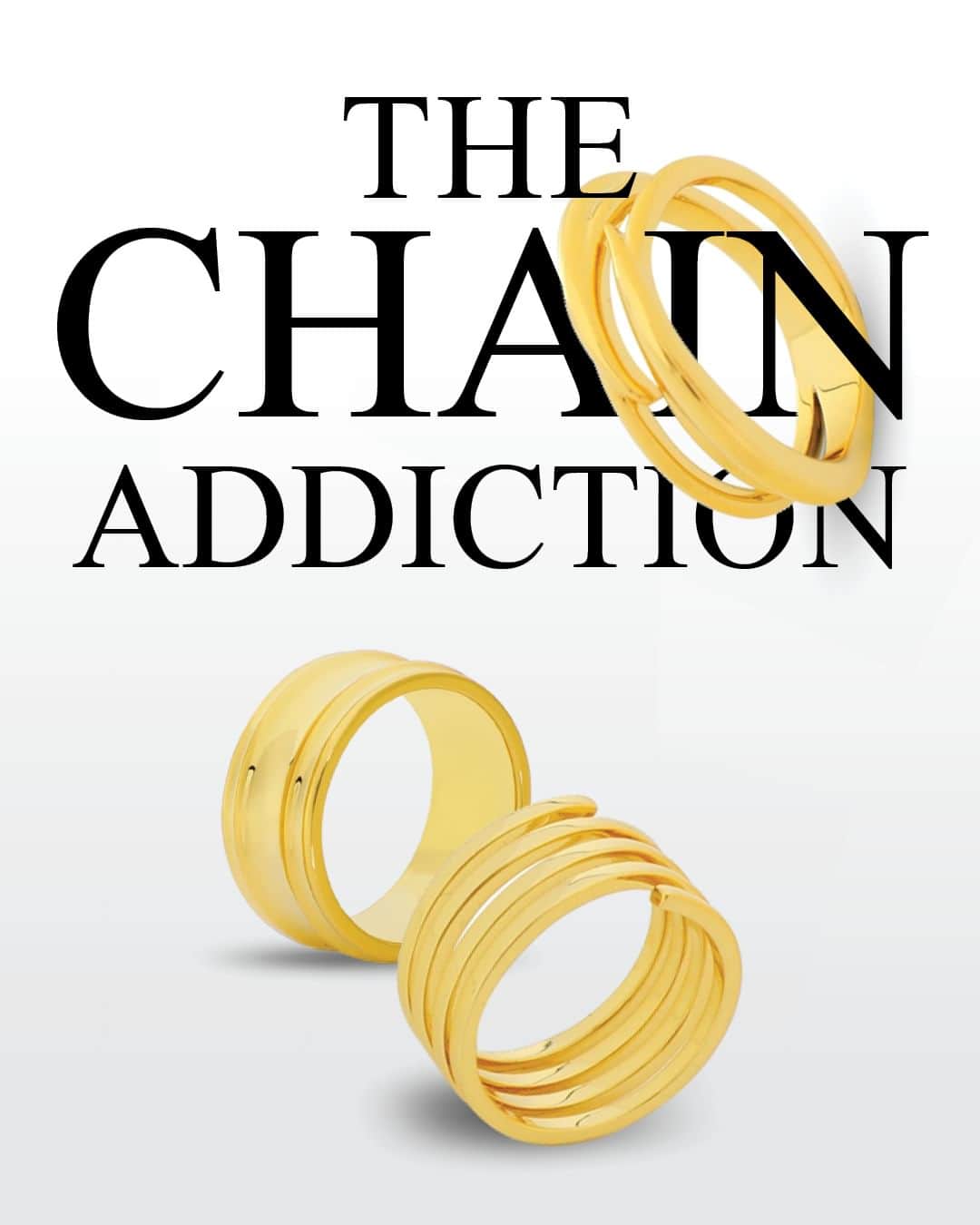 フォリフォリさんのインスタグラム写真 - (フォリフォリInstagram)「It's an addiction… It's The Chain Addiction!  #follifollie #myfollifollie #newcollection #ring #2k23 #fashion #style #TheChainAddiction #jewelleryofinstagram #jewelleryoftheday #jewellery #jewelry #instajewelry #fashionjewelry」4月10日 21時00分 - follifollie