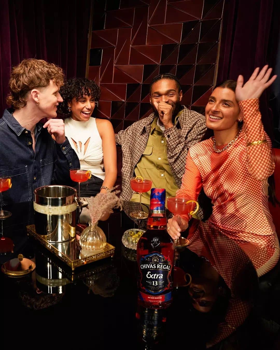 Chivas Regalのインスタグラム：「Indulgent evenings call for an Extra Cosmo.」