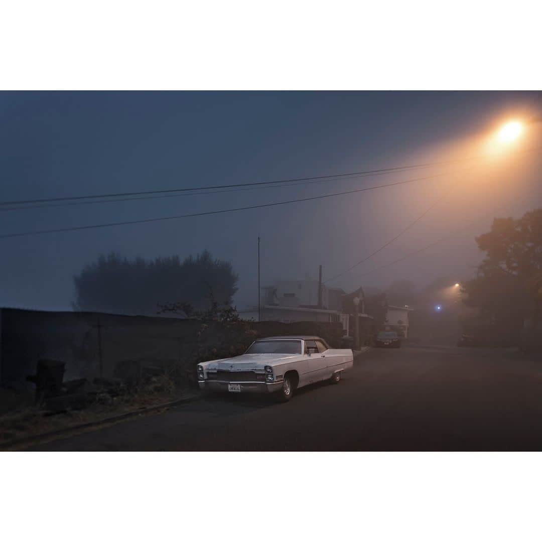 Gerd Ludwigさんのインスタグラム写真 - (Gerd LudwigInstagram)「I am excited to share that the F15 Gallery in Bremen, Germany is currently presenting my exhibition titled SLEEPING CARS.  The exhibit features 21 large photographs of resting cars at night throughout Los Angeles, undeniably the city of cars. Vehicles are the blood in the veins of this metropolis. I have documented where these iconic Los Angeles inhabitants reside at night — tucked into driveways, proudly displayed in front of homes, glowing under streetlamps, covered with tarps, or simply left bare — aiming to evoke a mysterious quality reminiscent of the almost forgotten backdrops of the noir films so typical of Hollywood and Los Angeles.  My cars are loners. They command their own space and like to show their presence. Like a devoted bird watcher I have learned to recognize their sleeping patterns. With voyeuristic pleasure I’ve spied on them in their nightgowns. I’ve watched some sleep in the nude; some take afternoon naps and a few lucky ones get to sleep together.  In addition to the SLEEPING CARS series, the exhibition will feature a small selection of my images of Joseph Beuys captured in 1978.  If you are from or in the area, I would like to invite you to attend the exhibit, which will open on April 14th at 6 pm. I look forward to seeing you at the opening.  The exhibition will be on view through June 17, 2023.  @f15gallery #f15 #SleepingCars #exhibit #Bremen」4月11日 7時44分 - gerdludwig