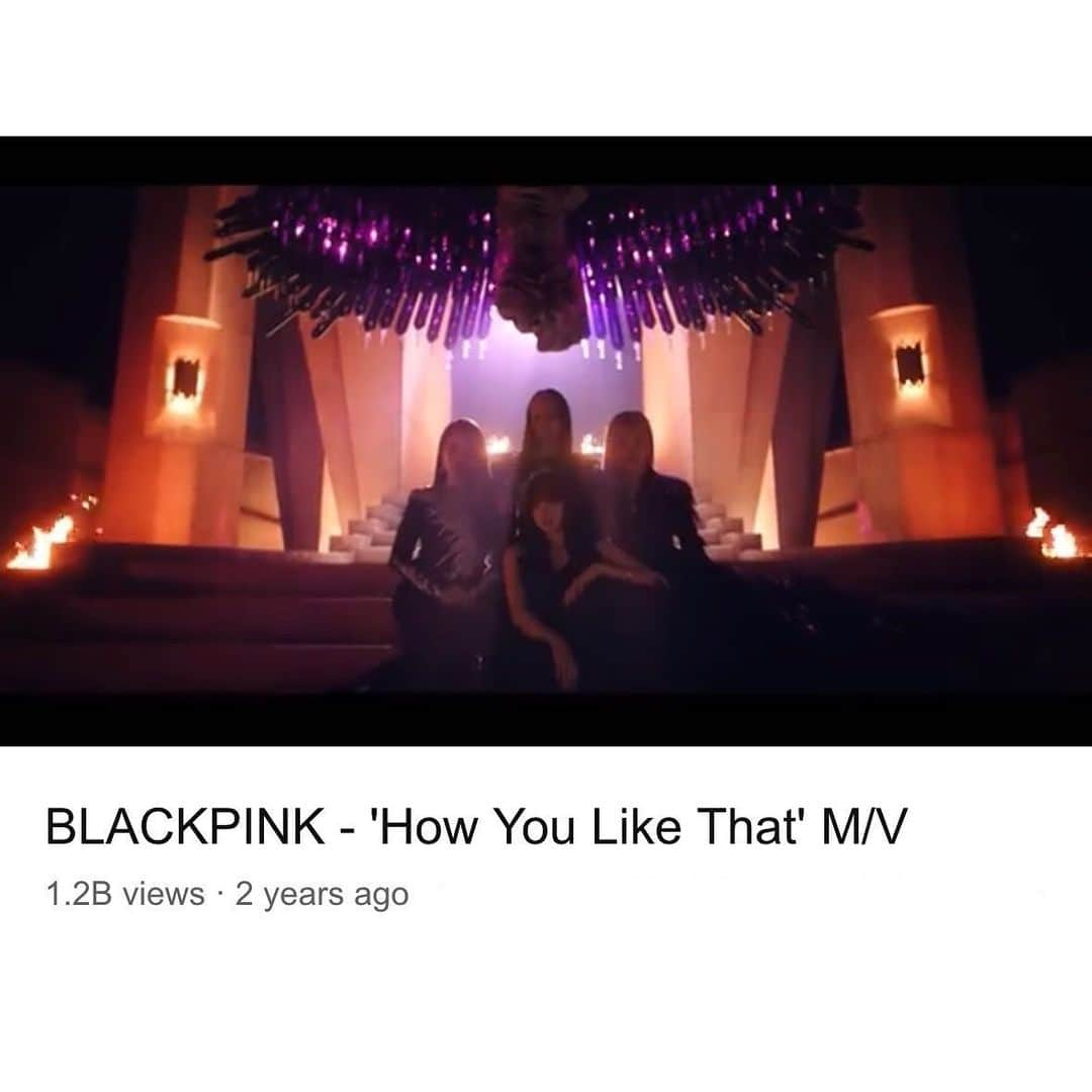 BLACKPINKさんのインスタグラム写真 - (BLACKPINKInstagram)「#BLACKPINK #블랙핑크 #HOWYOULIKETHAT #MV #1_2BILLION #YOUTUBE #YG」4月11日 8時02分 - blackpinkofficial