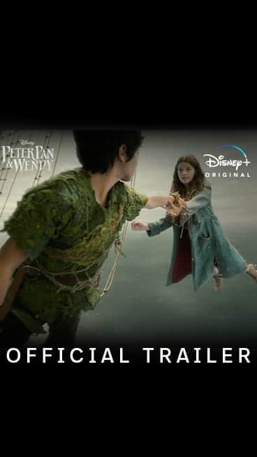 Walt Disney Studiosのインスタグラム：「Experience #PeterPanAndWendy, Disney’s epic movie event, April 28 only on @DisneyPlus. ✨」