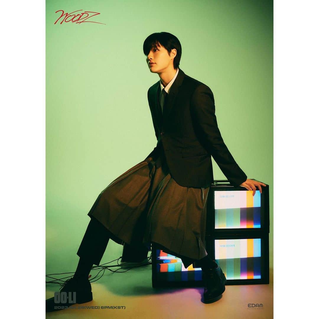 スンヨンのインスタグラム：「WOODZ [OO-LI] PROJECT  WOODZ 5th Mini Album [OO-LI] Concept Teaser : CONTROL Ver.  2023.04.26(Wed.) 6PM(KST)  #WOODZ #우즈  #WOODZ_5th_Mini_Album #OO_LI  #OO_LI_PROJECT #우리_프로젝트」