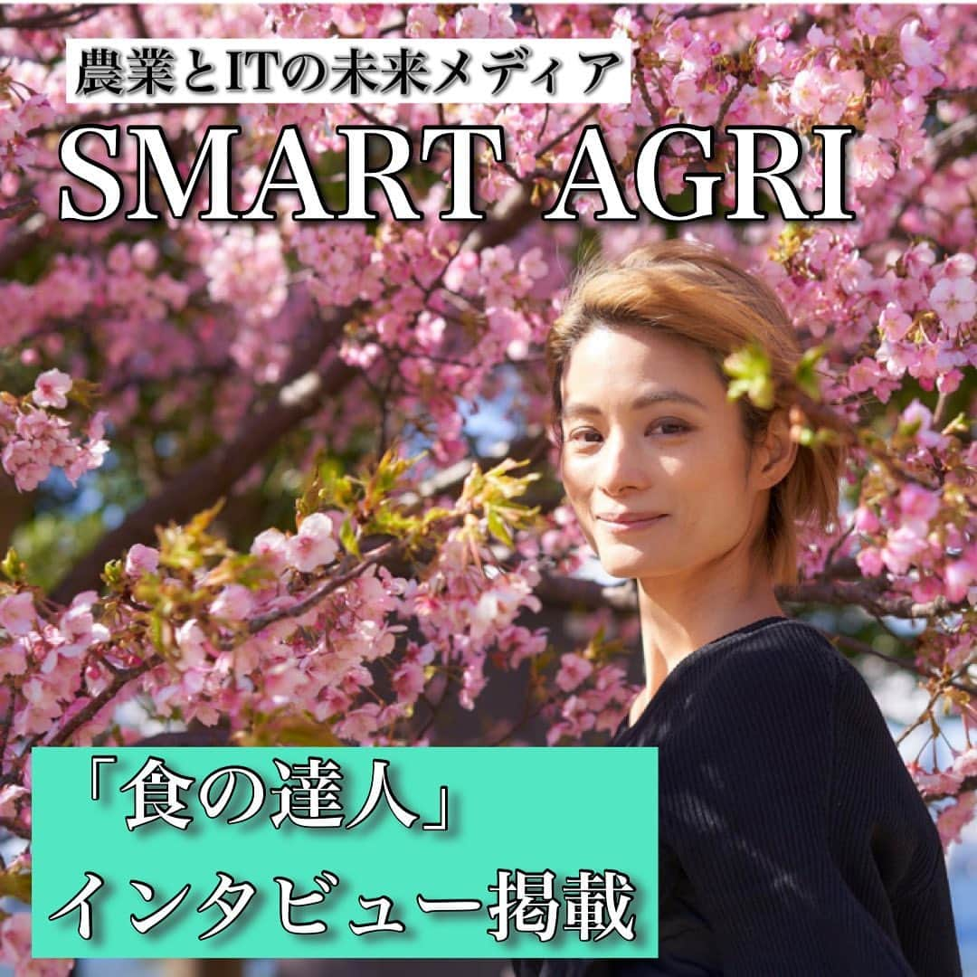 青山志穂のインスタグラム：「農業とITの未来メディア「SMART AGRI」さんで、塩とお米についてお話させていただきました。 取材がロケで、ちょうど川津桜が満開の晴れの日だったので、すごく気持ちが良かったです。 いつもと写真撮影の趣旨が変わっていて、人物をたくさん入れたいとのことで、ほぼ私の写真です（笑）  サイトにはマニアックだけど面白いコラムもたくさんあるので、ぜひご覧ください☺  ▼SMART AGRI https://smartagri-jp.com/food/6273  #塩 #自然塩 #天然塩 #専門家 #コラム」