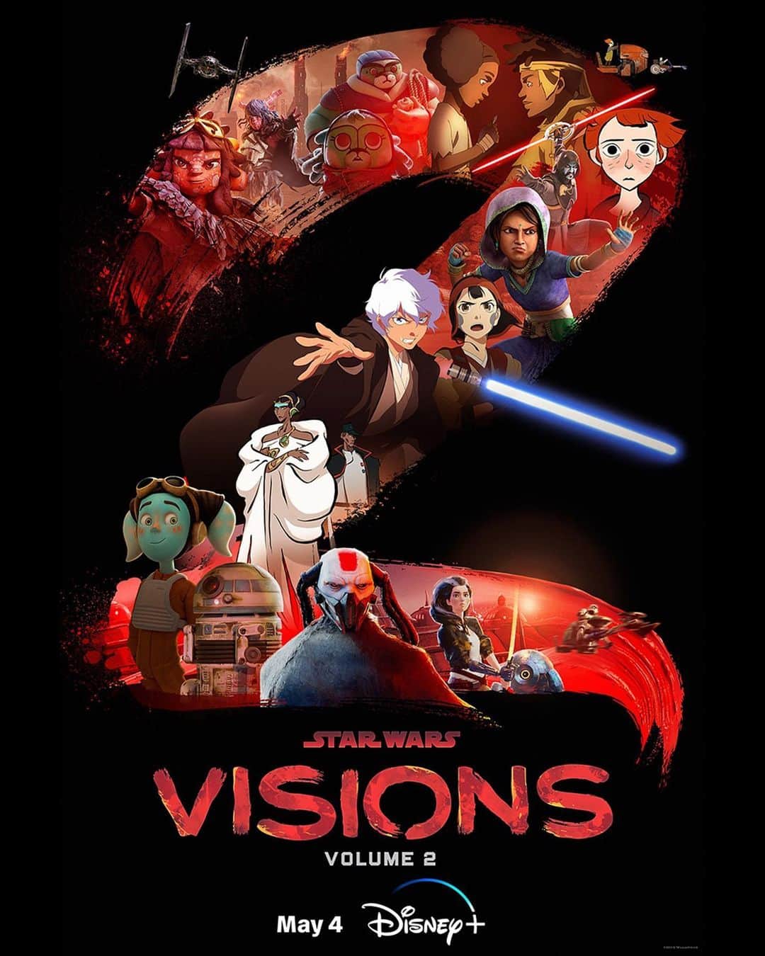ユージン・リー・ヤンのインスタグラム：「“This effort is ̶n̶o̶ ̶l̶o̶n̶g̶e̶r̶ profitable!” #StarWarsVisions Volume 2 5.4.23」