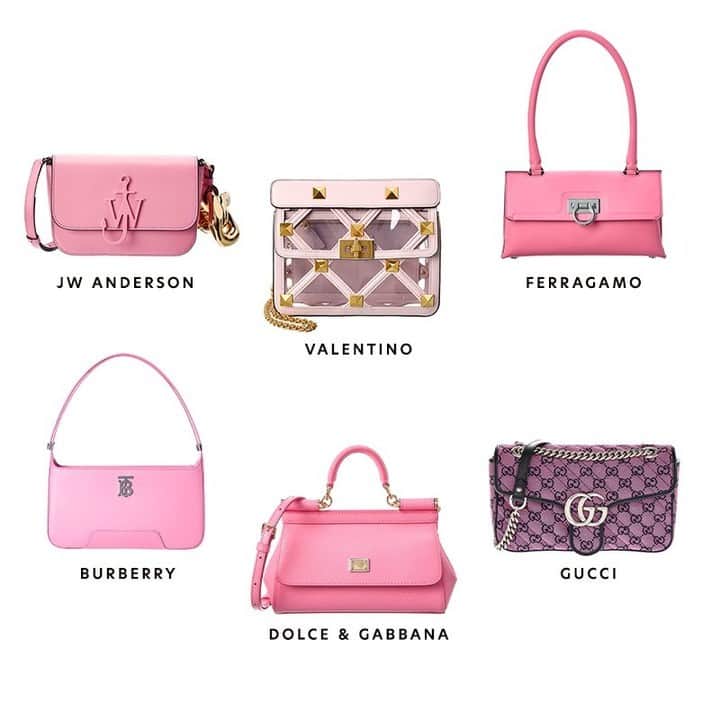 GILTのインスタグラム：「It’s this year’s high-style hue. Tap to shop #Valentino, #Gucci and more.」