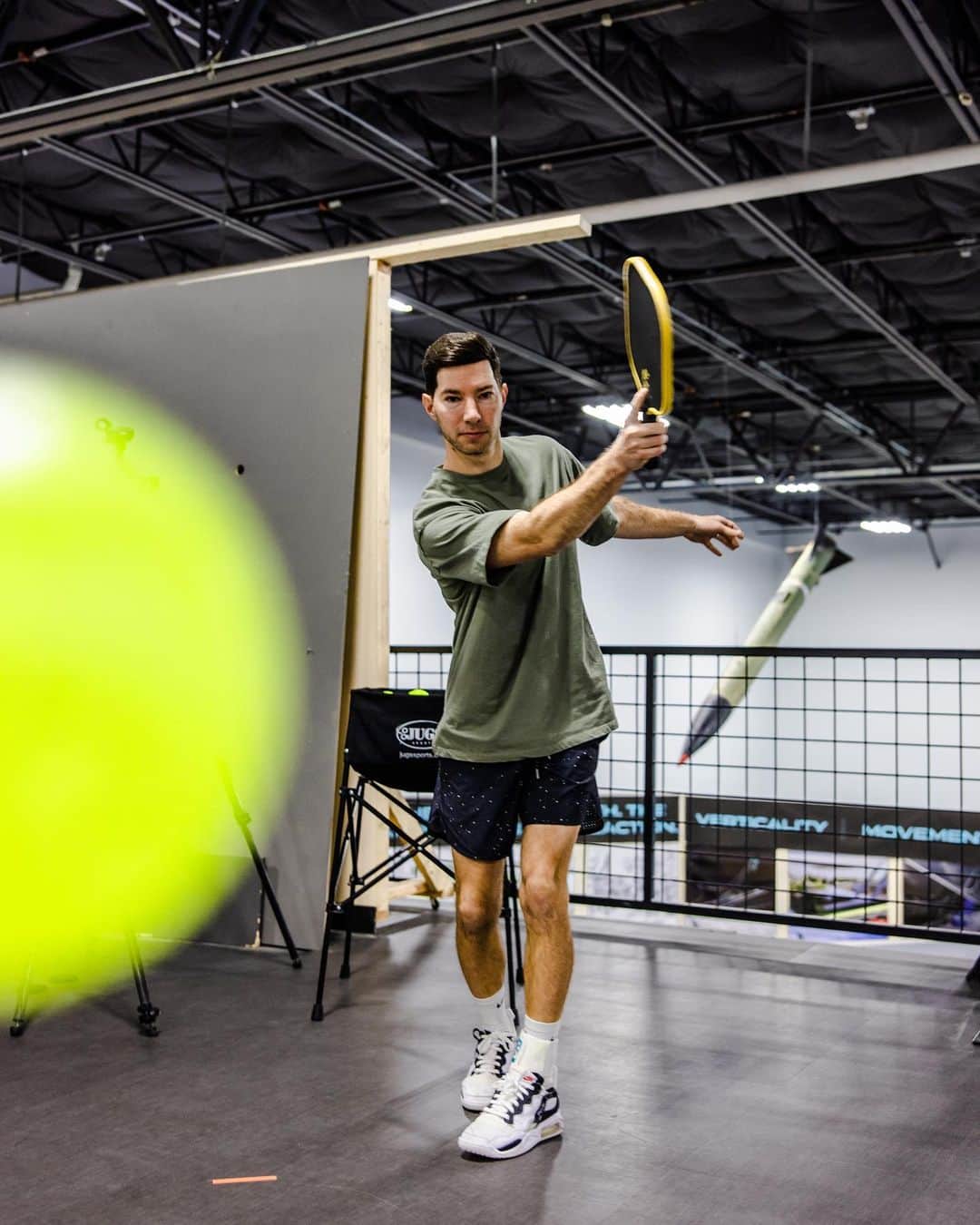 Dude Perfectのインスタグラム：「Pickleball Trick Shots OTW! Saturday @ 9am CST *insert pickleball paddle emoji that doesn’t exist yet @apple*」
