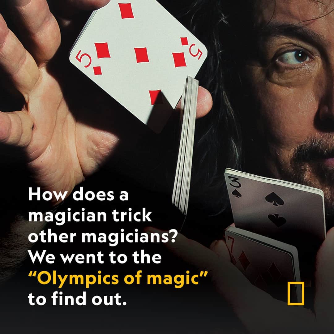 のインスタグラム：「Read the full story at the link in bio.   At the “magic Olympics,” magicians from around the world compete to be deemed the world’s best. To win, they must fool each other.  Photograph by @dina_litovsky」