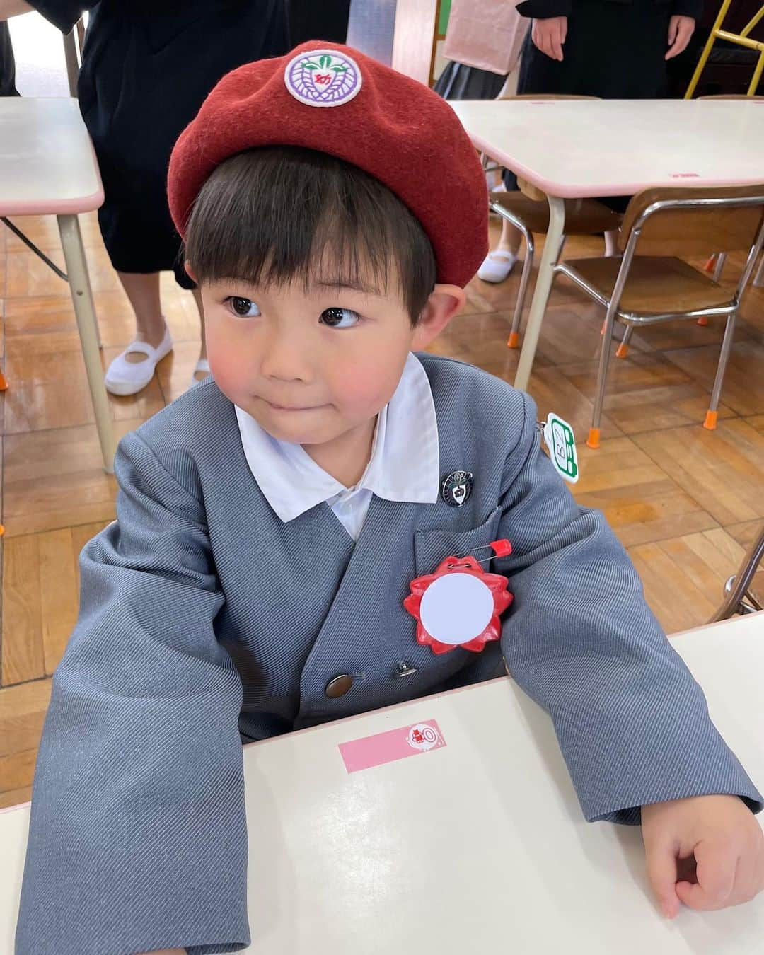 成田童夢さんのインスタグラム写真 - (成田童夢Instagram)「しーたん、入園式(˶'ᵕ'˶ )‪︎」4月11日 17時29分 - narita_dome