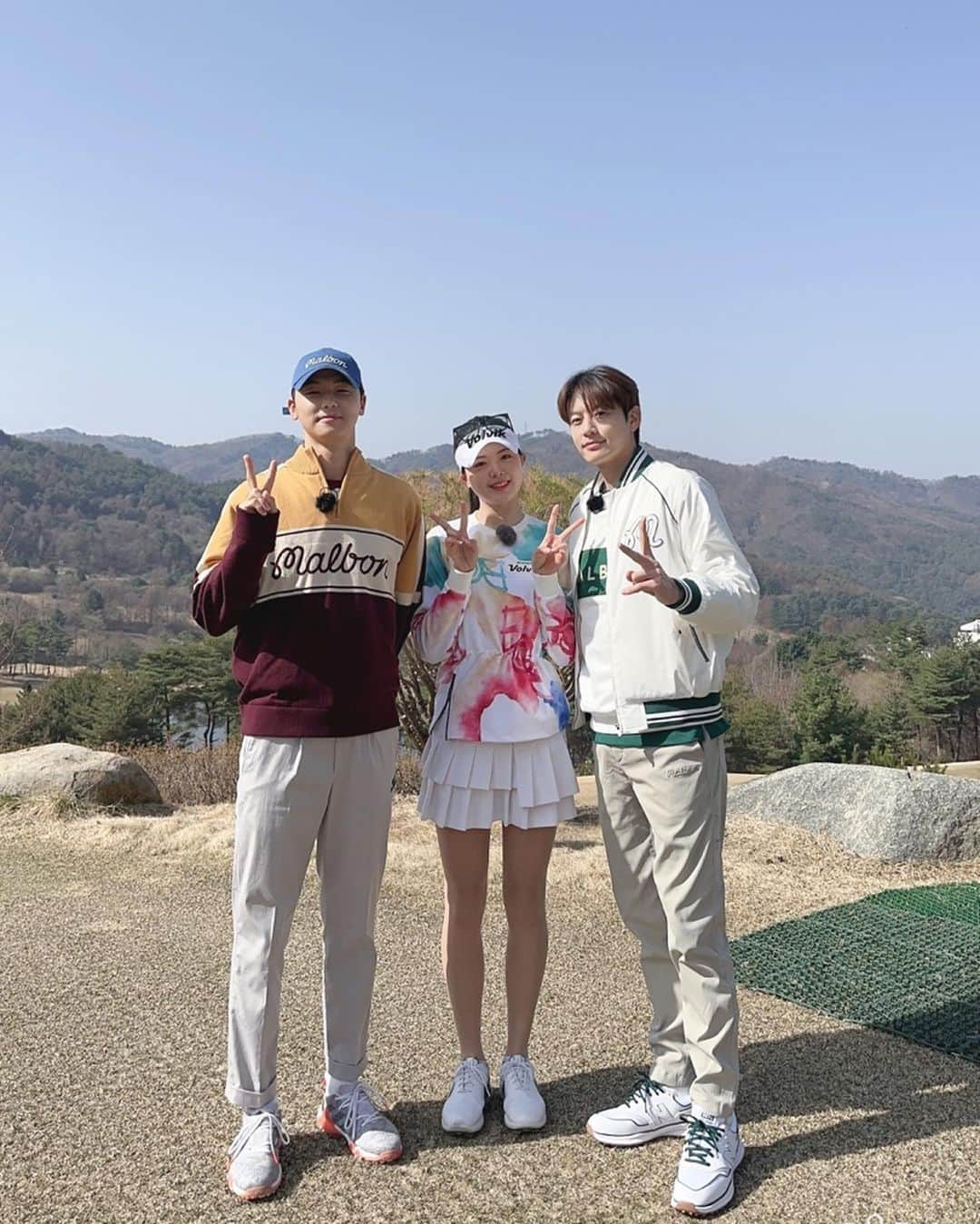 SE7ENさんのインスタグラム写真 - (SE7ENInstagram)「#세븐의골프7래 #2023첫라운드⛳️ #많관부🙏🏼 #강민혁 #장소희프로 #linkinbio👆」4月11日 17時33分 - se7enofficial