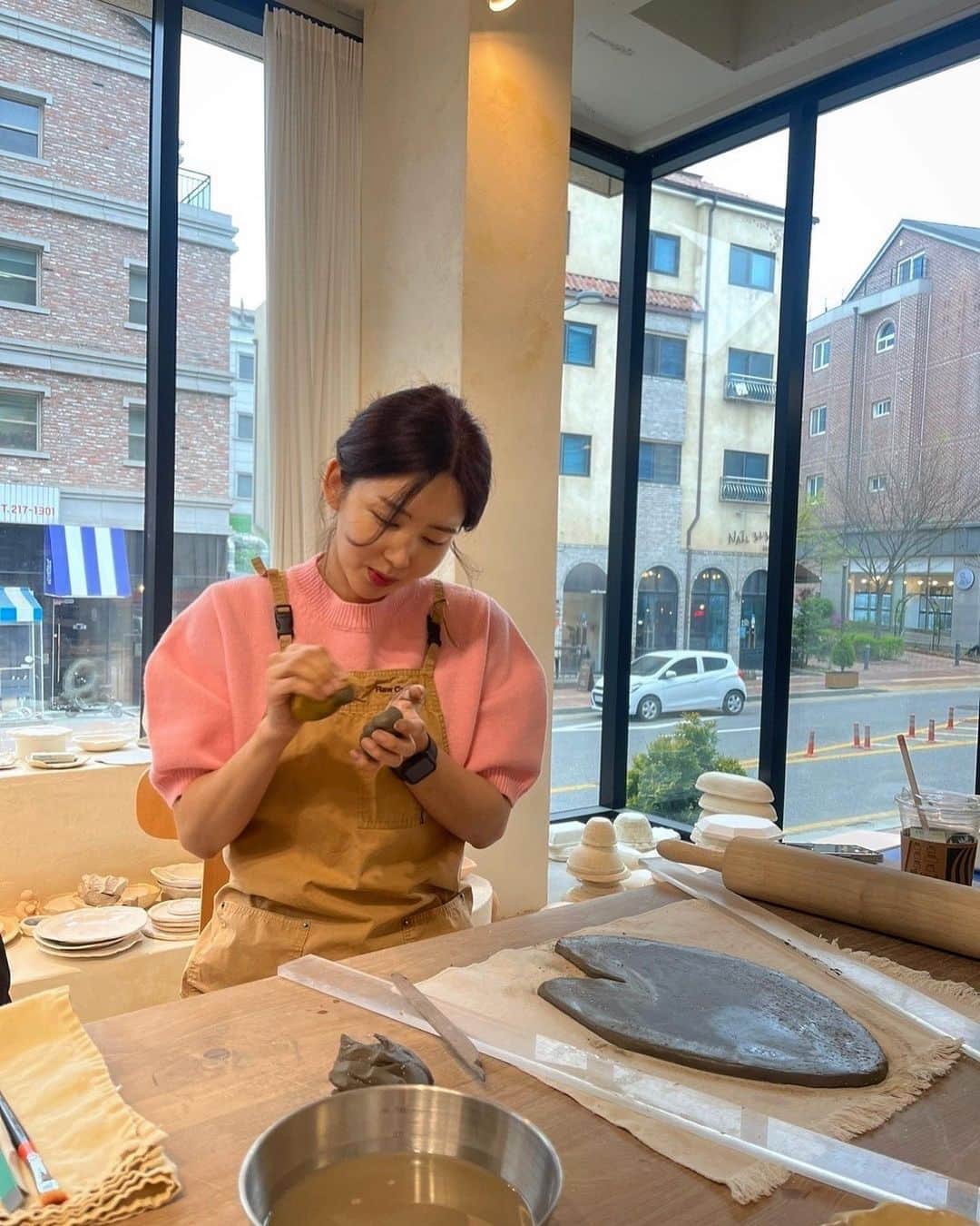 パク・ソルミのインスタグラム：「🌿  기대되는중」