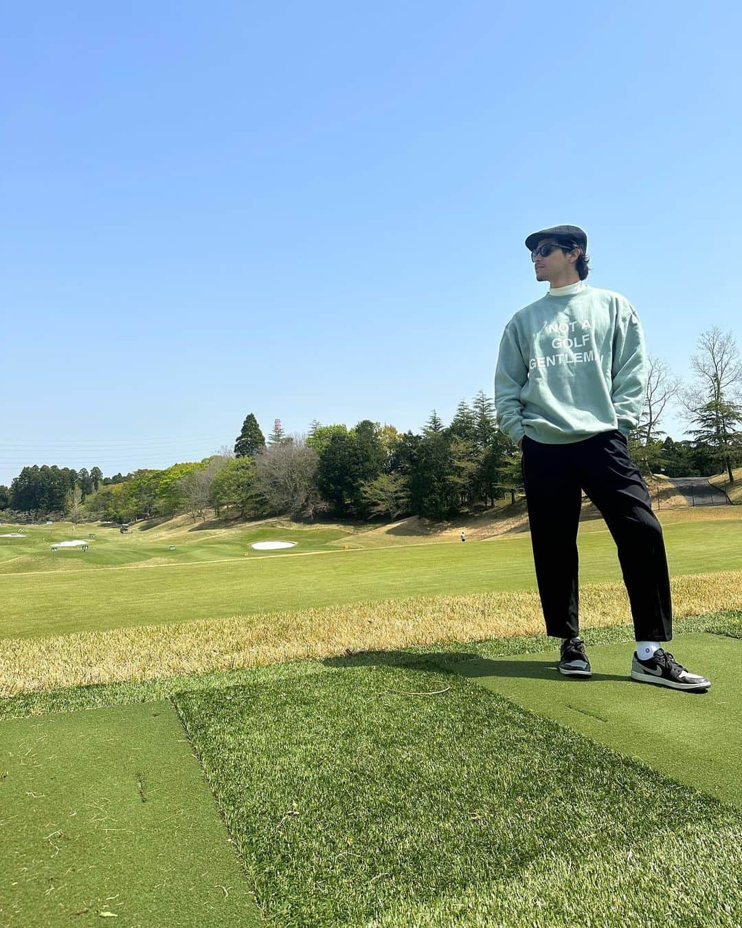 三渡洲舞人さんのインスタグラム写真 - (三渡洲舞人Instagram)「今日は久しぶりにゴルフ🏌️‍♂️行ったよー  #golf#ゴルフ#上手くなりたい#model#modeling」4月11日 17時37分 - maitoo