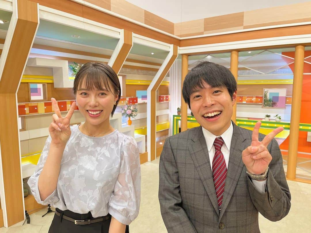 佐藤玲奈さんのインスタグラム写真 - (佐藤玲奈Instagram)「New!!Nスタふくしま🍊  きのうからリニューアル!! 月火は井上和樹アナとお伝えします✨  きょうも中継を交えながら みなさんが知りたい情報を 深掘りしていきます🔍✊🏼  フレッシュにがんばります！ ぜひご覧ください🍑😺  #Nスタふくしま #リニューアル #井上和樹アナ#佐藤玲奈 #深掘り#TUF#テレビユー福島 #福島#福島県#福島市#テレビ#ニュース」4月11日 16時01分 - rena___sato