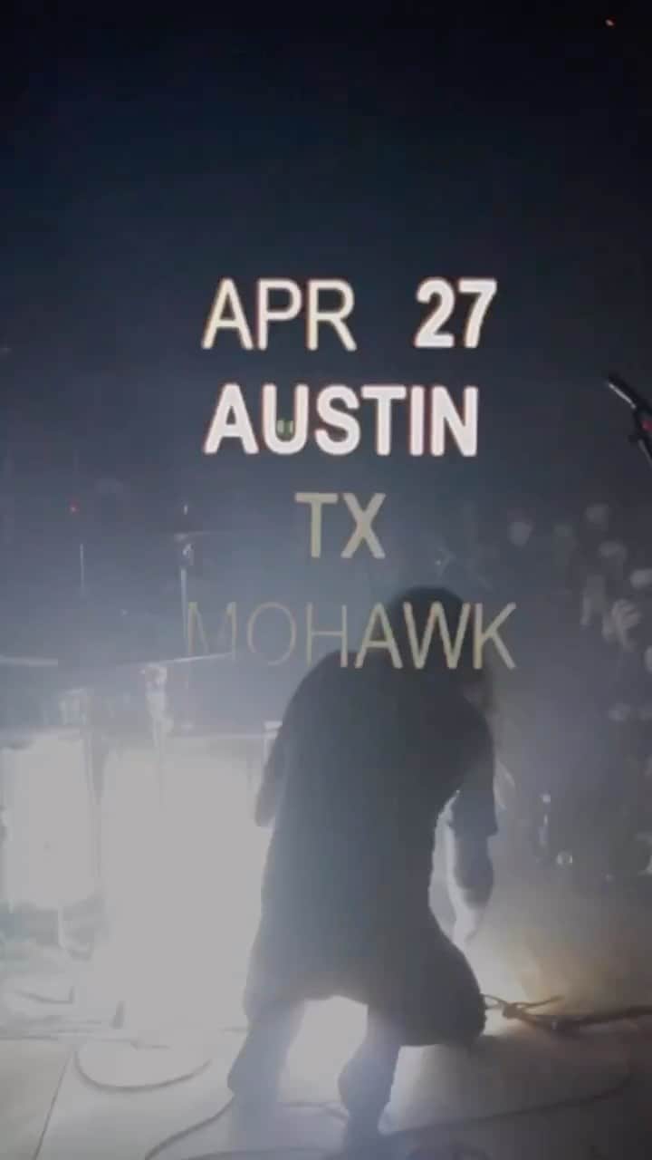 A Place to Bury Strangersのインスタグラム：「Low Ticket Alert:  Thursday April 27 Psych Fest Kickoff Party in Austin at the Mohawk with the Warlocks, Blushing & GIFT  Tickets at Link In Bio」