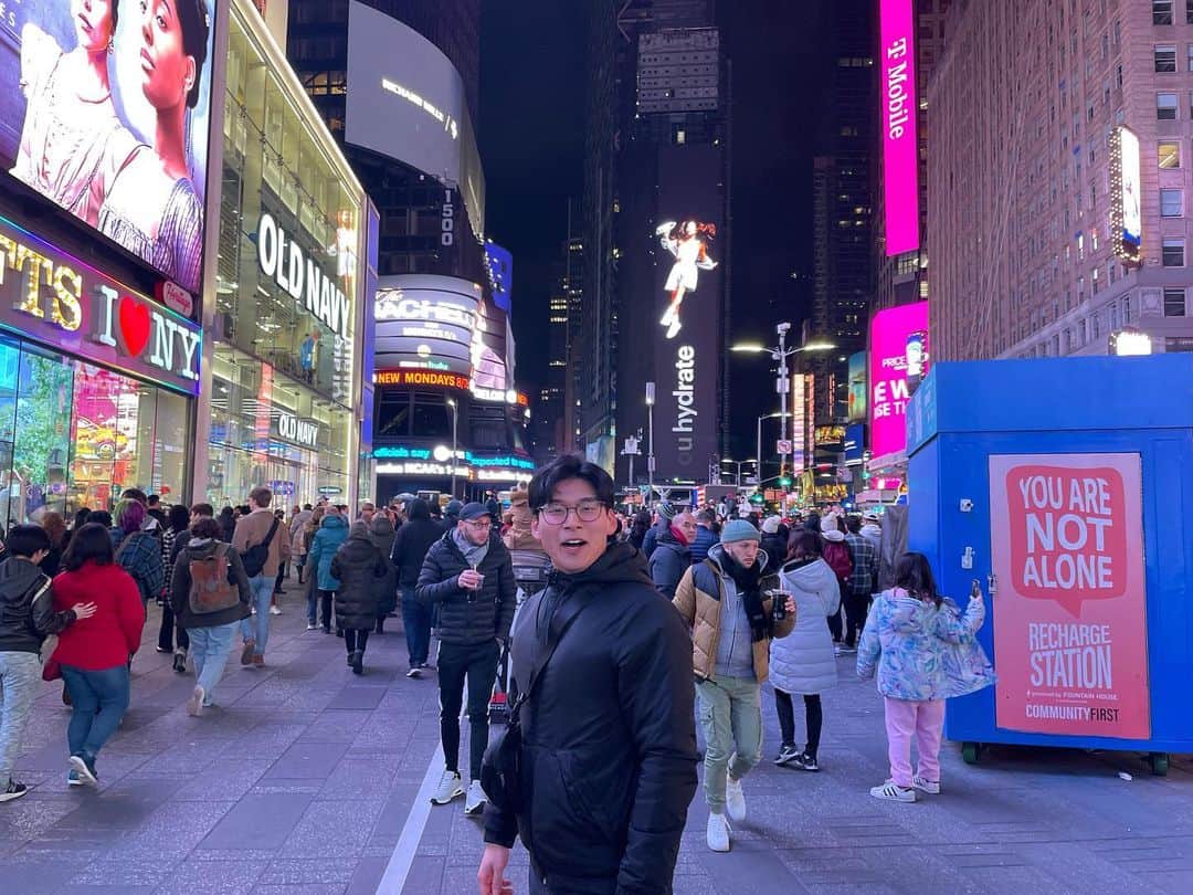 ケビンのインスタグラム：「Times Square」