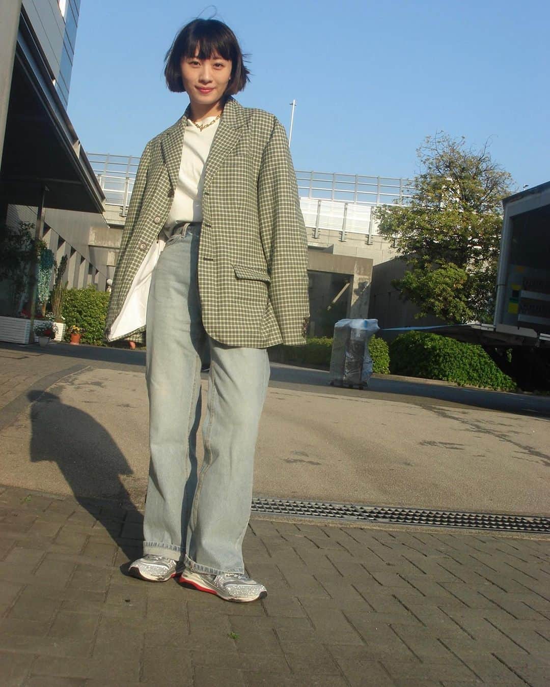 山木コハルさんのインスタグラム写真 - (山木コハルInstagram)「機嫌良く生きてます🫶🥰  皆さんはどうですか？  #山木の私服」4月11日 19時47分 - yayamakoharyu