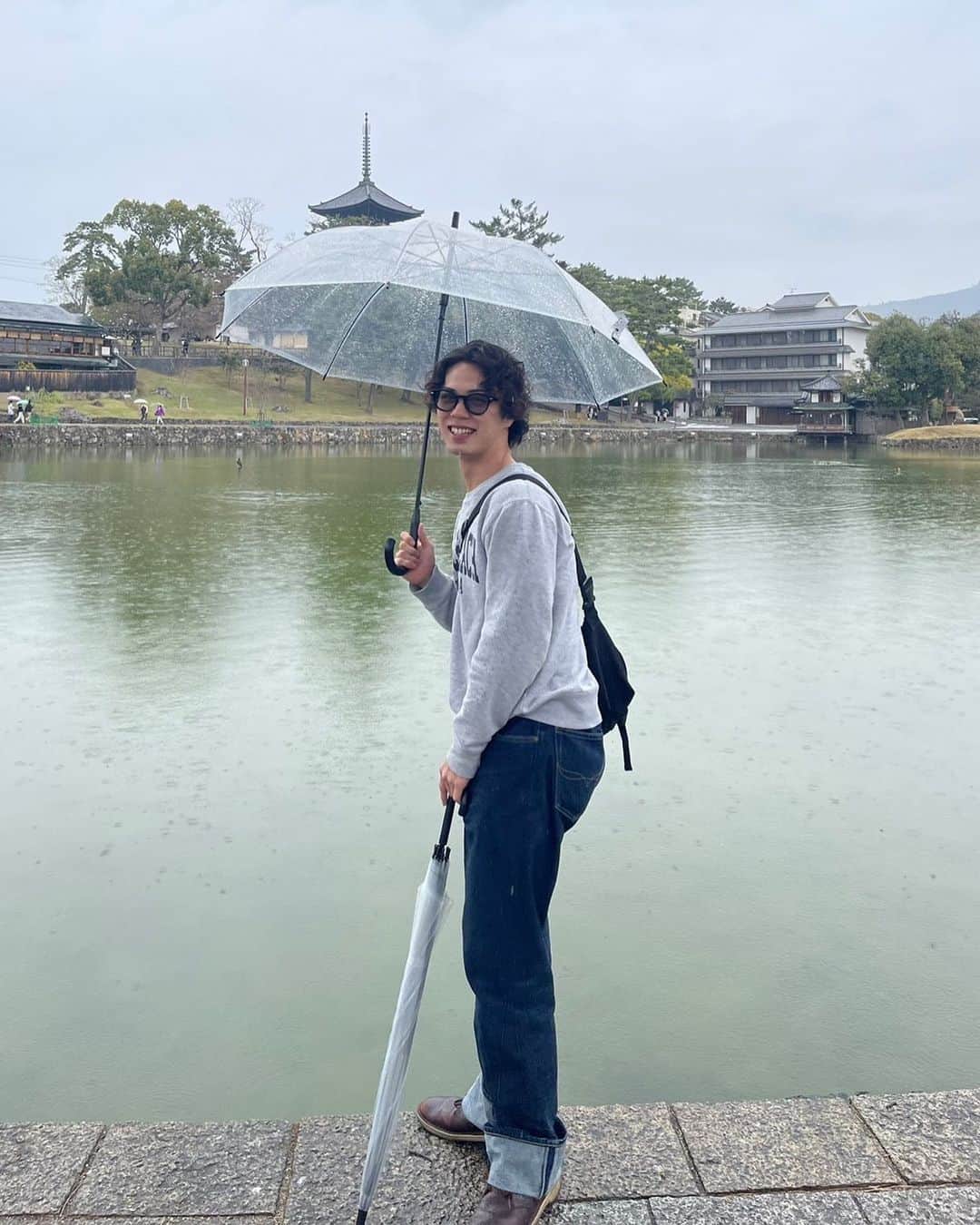 流稜太さんのインスタグラム写真 - (流稜太Instagram)「雨の奈良良い」4月11日 19時40分 - nagare_ryota