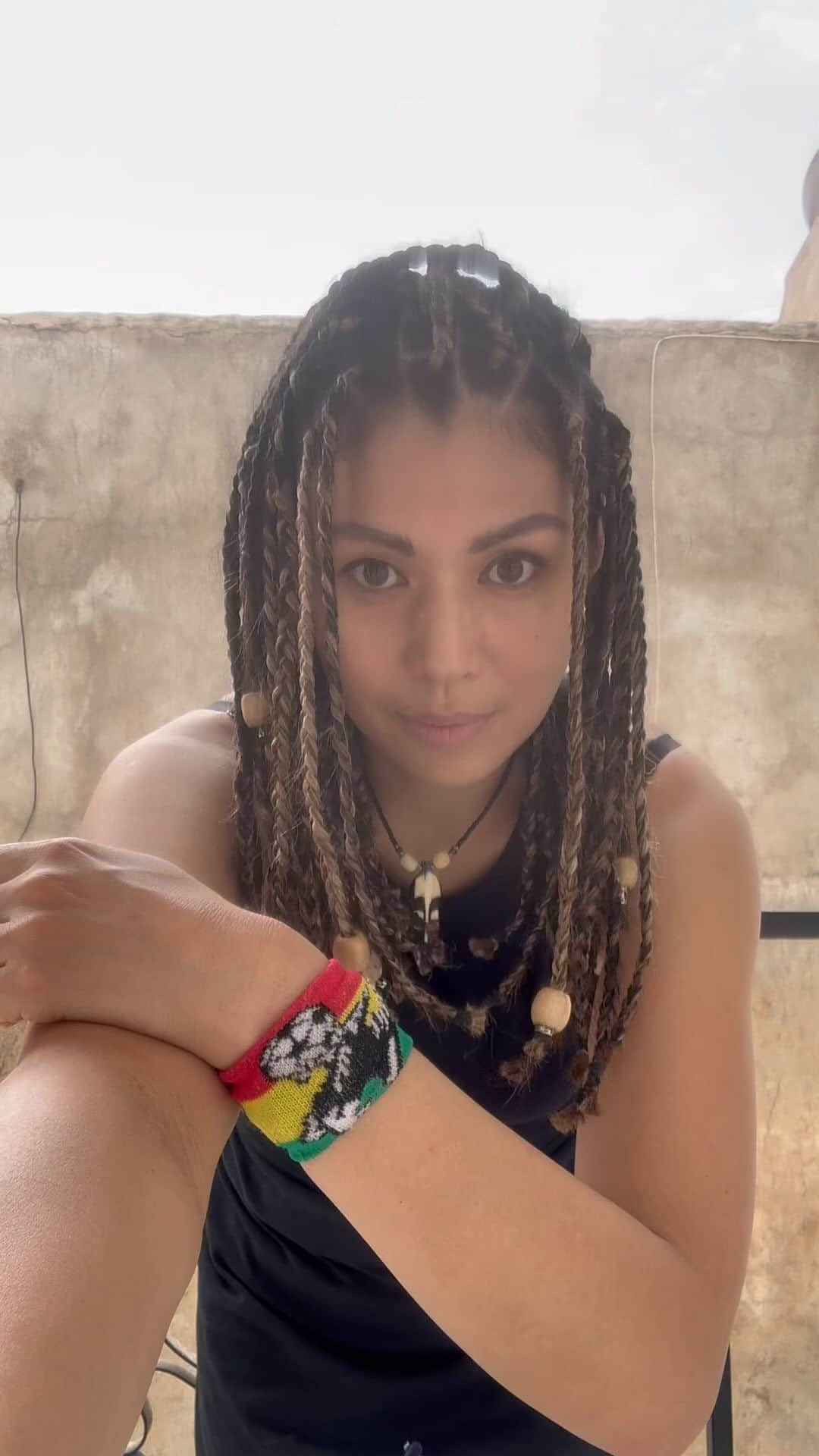 中鉢明子のインスタグラム：「🇲🇱New look! 髪型完成✨ #Mali #Africa #Afro #AfricanHair #hairstyle #braids #髪型 #マリ共和国 #アフリカ」