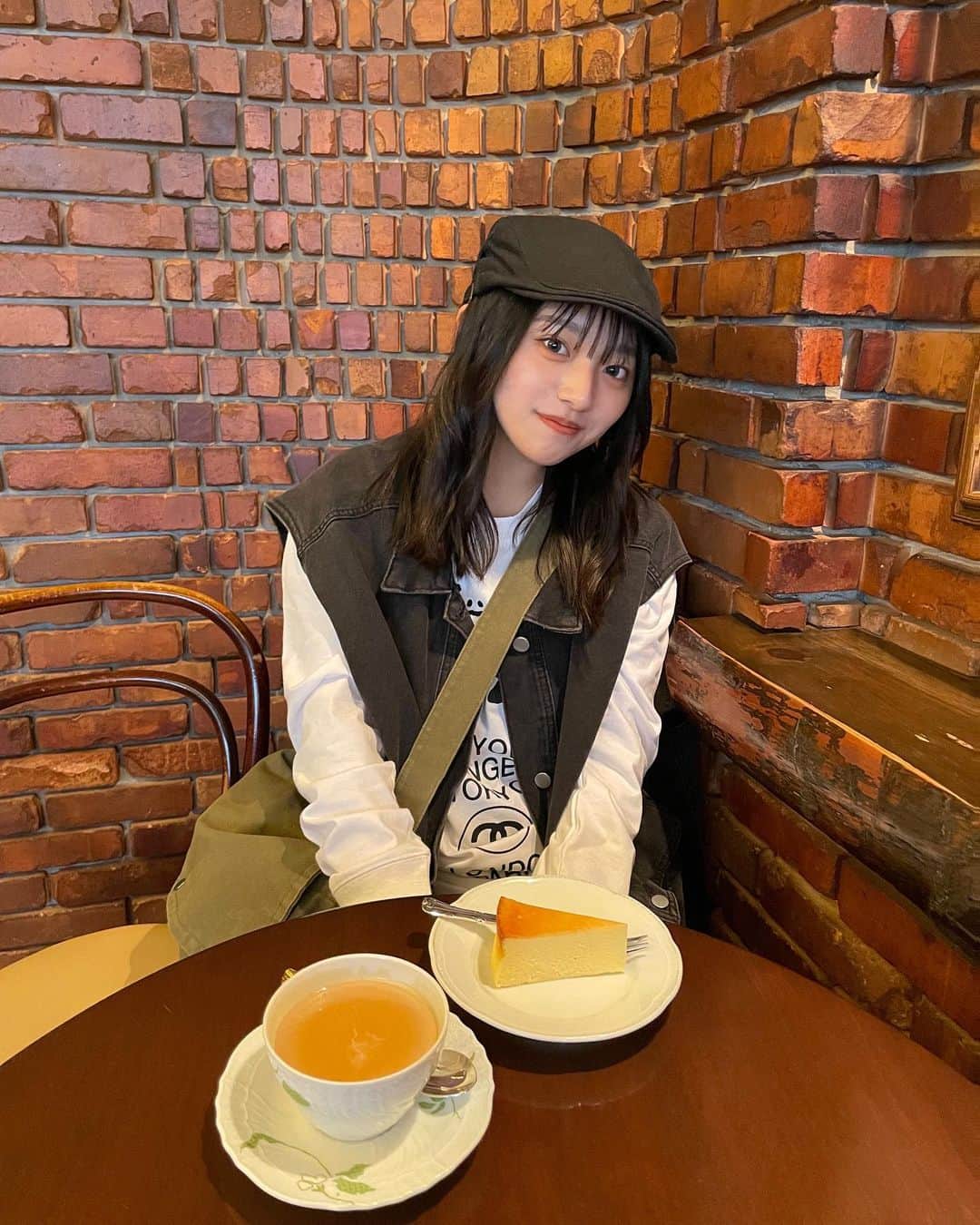 ありさのインスタグラム：「☕️  #自由が丘カフェ」