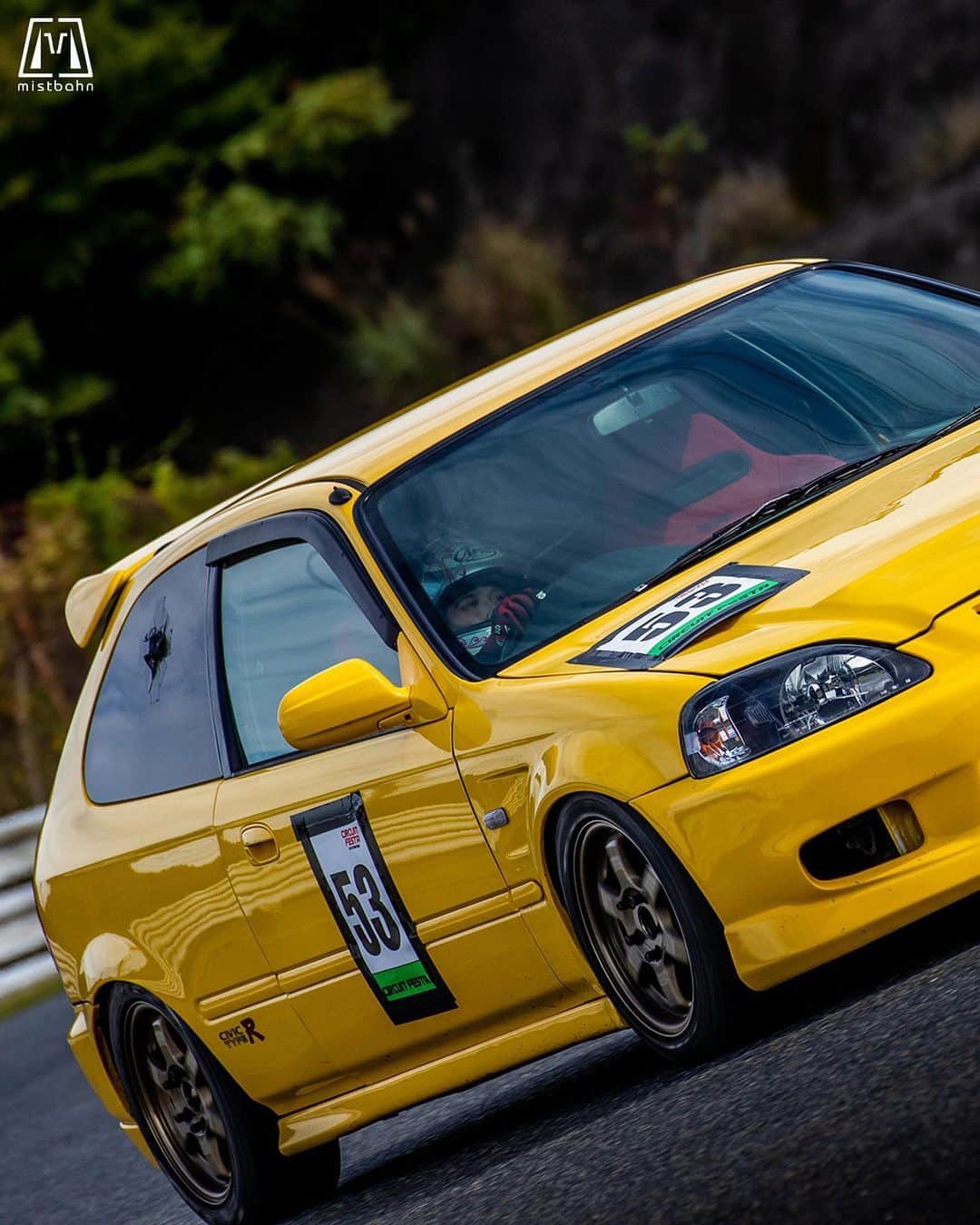 mistbahnさんのインスタグラム写真 - (mistbahnInstagram)「_ WHARP RACING Honda EK9 ...