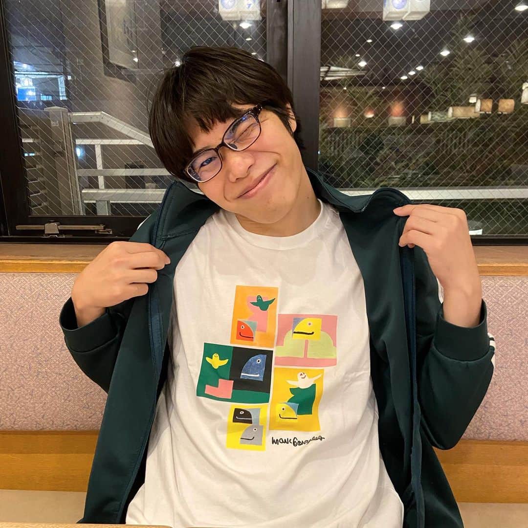 のインスタグラム：「可愛いTシャツを購入しました👕 #adidas #markgonzales」