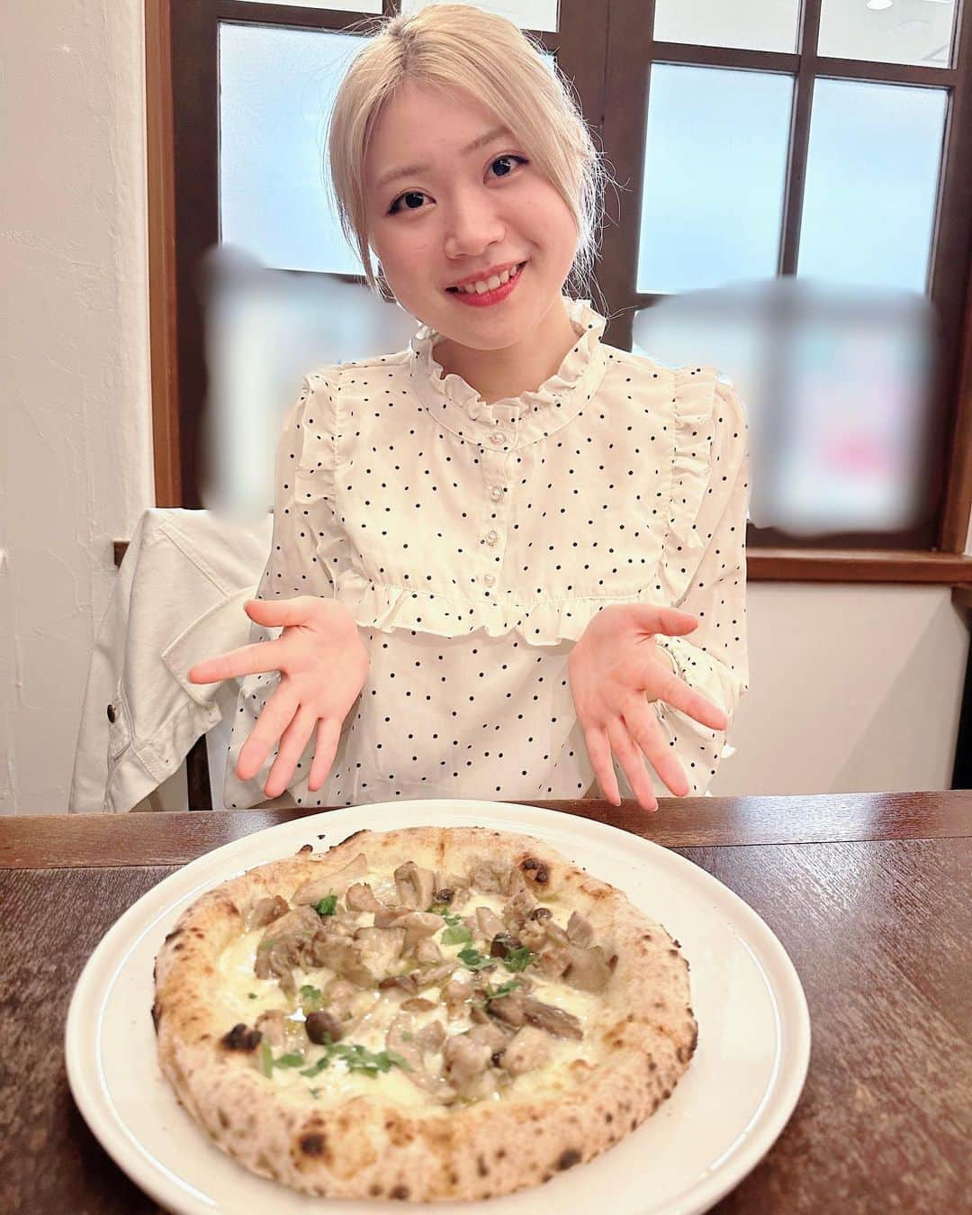 中川千尋さんのインスタグラム写真 - (中川千尋Instagram)「天使ちゃん見つけて  #kawaii #18yearsold #ゆめぽえむ #ちーこーで #ピッツァ #ワラ」4月11日 21時32分 - uug2_chiiko