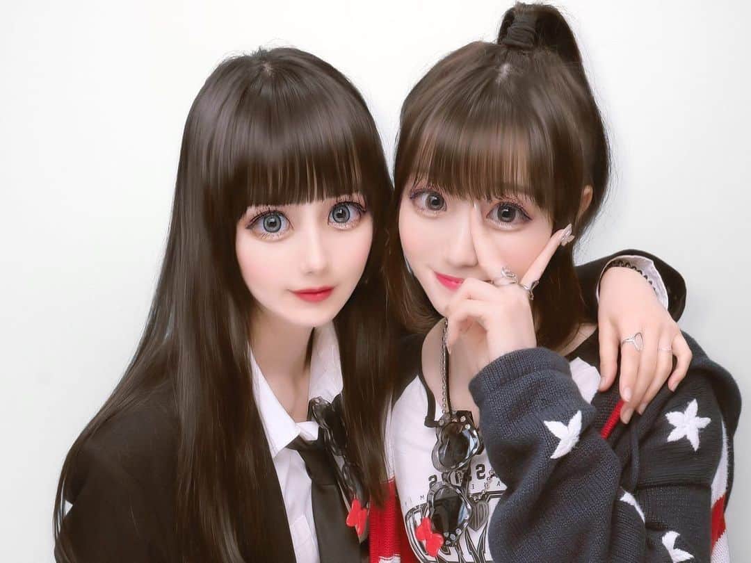 松本恵莉紗のインスタグラム：「🐭☆彡  #ディズニープリ  with/@sakurada_yua👭」
