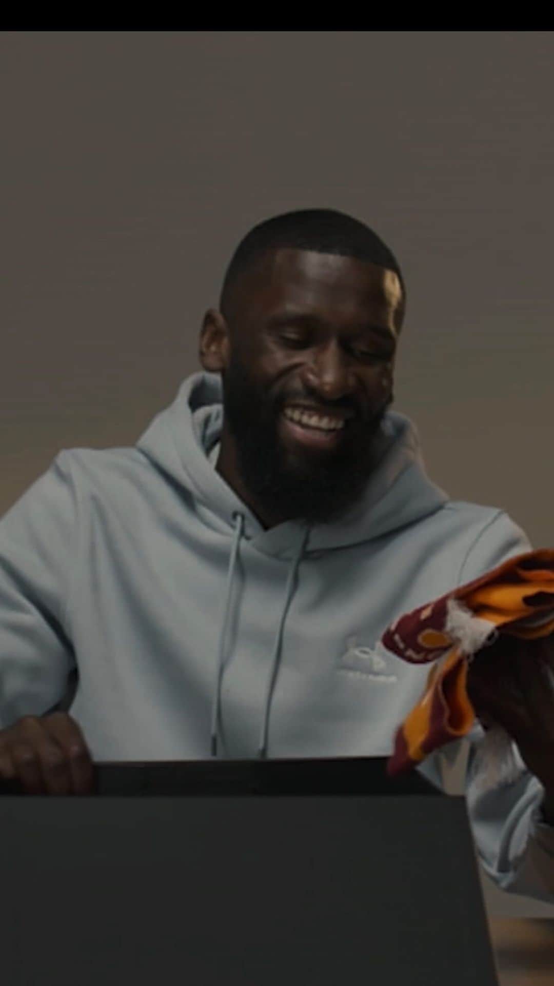Under Armourのインスタグラム：「Never forget where you came from. For @ToniRuediger - the values instilled in him from overcoming barriers as young player on the concrete pitches of Berlin have been carried with him on his journey to the top of his game, and will always be in focus as he finds success playing every game like it’s his last.」