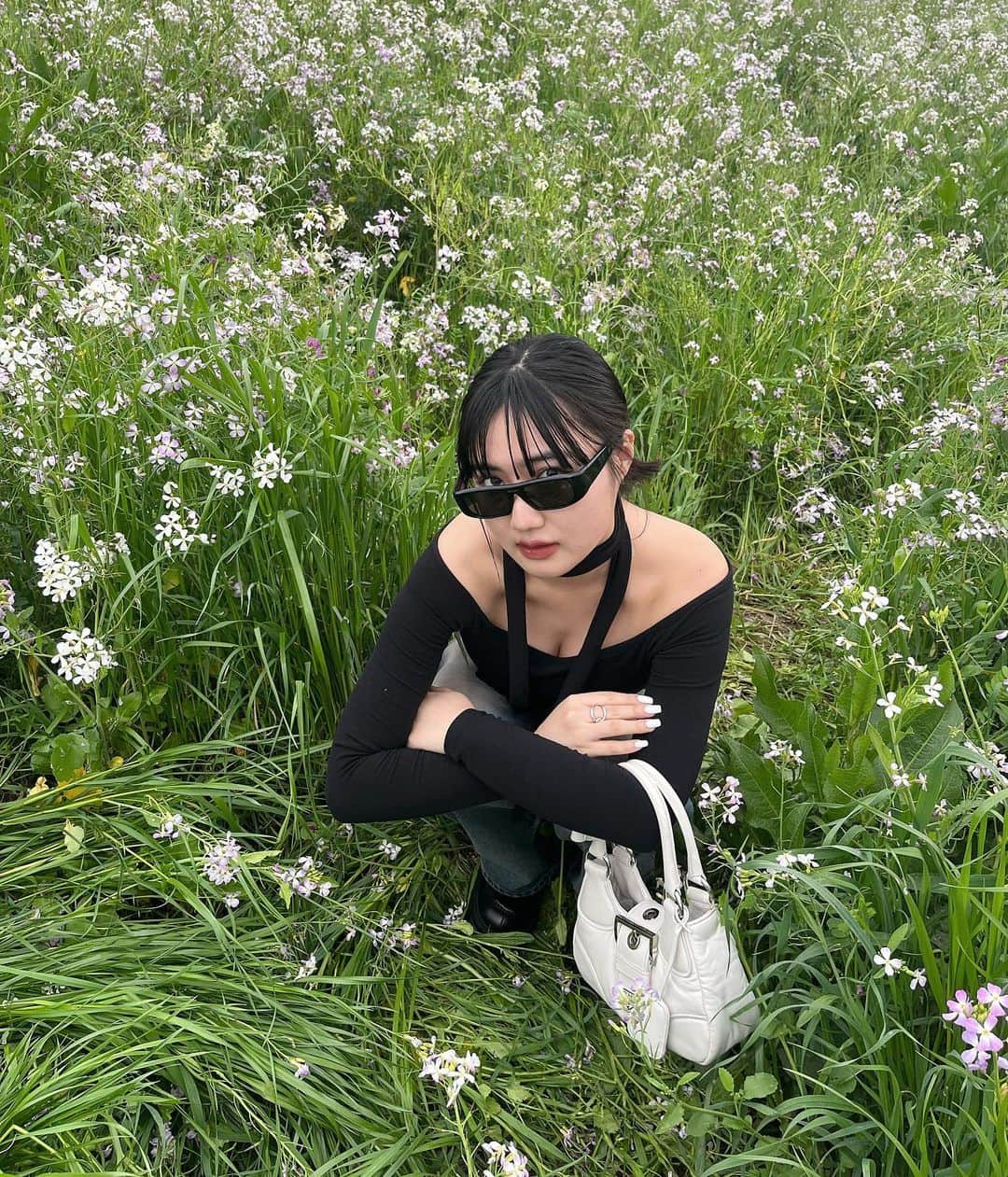 河崎みーなのインスタグラム：「🍀🍀🍀 . . . .」